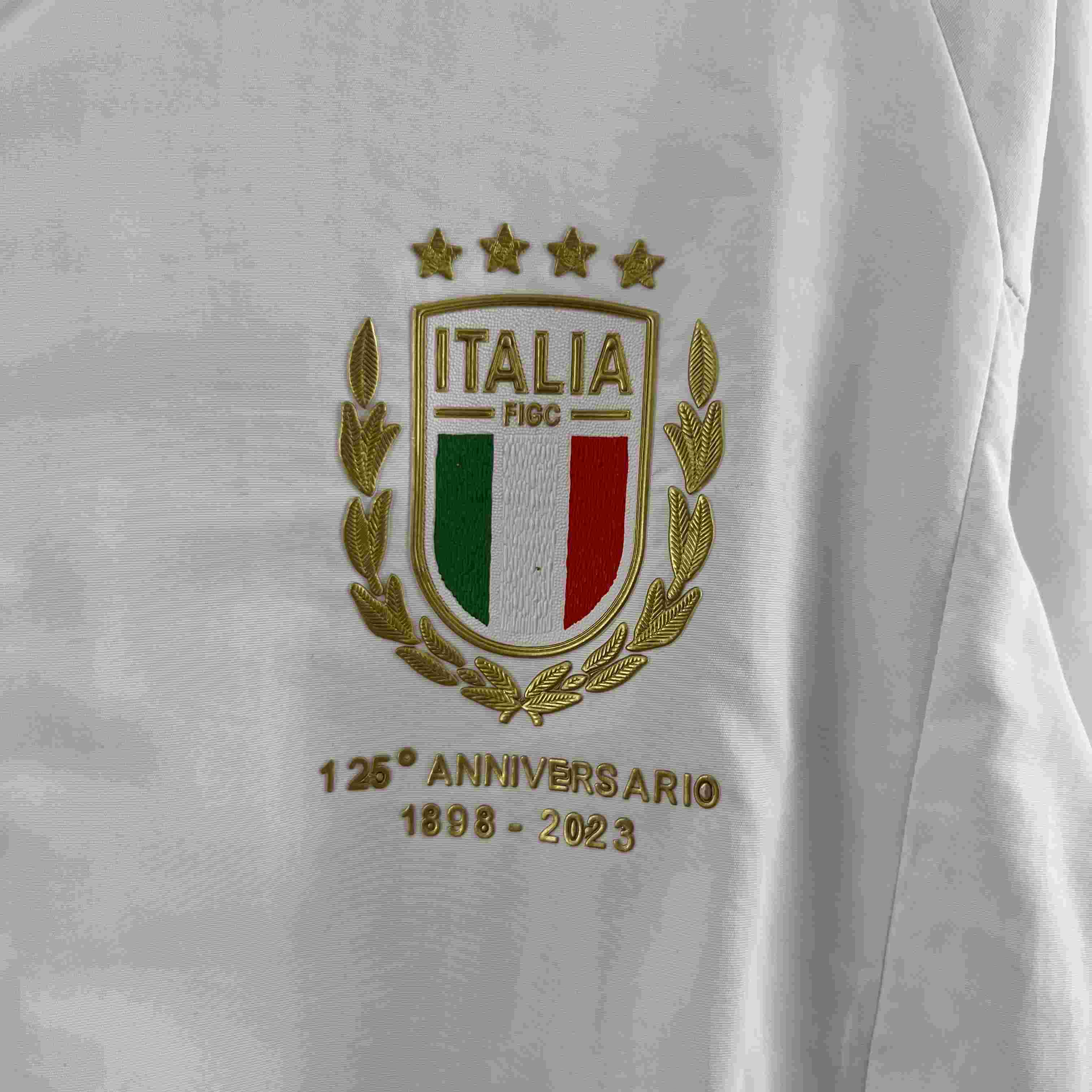 2023 Italy Windbreaker White Jersey-mysite Custom Football Kit- Nextkits