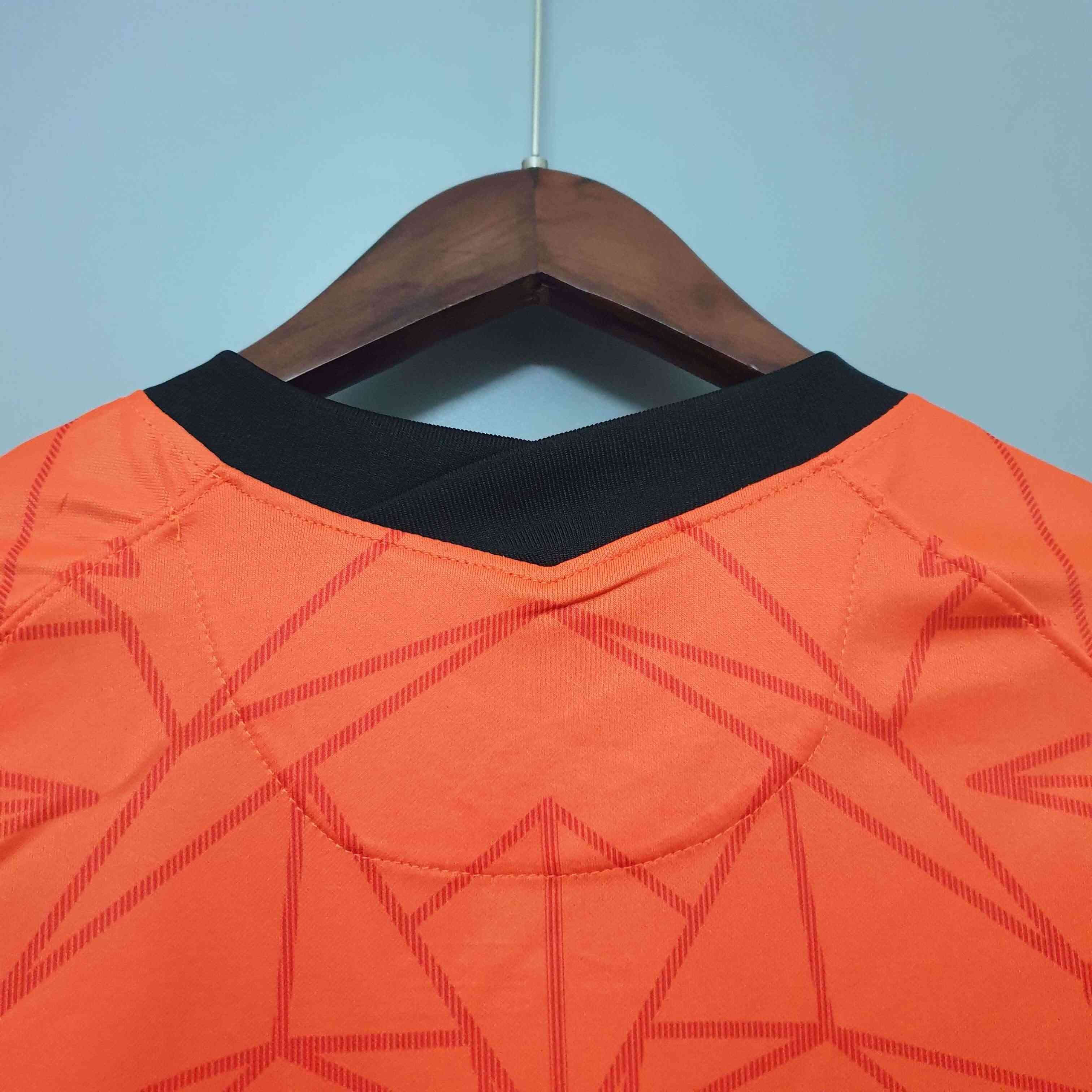 2020 Red Netherlands Home Soccer Shirt-mysite Custom Football Kit- Nextkits