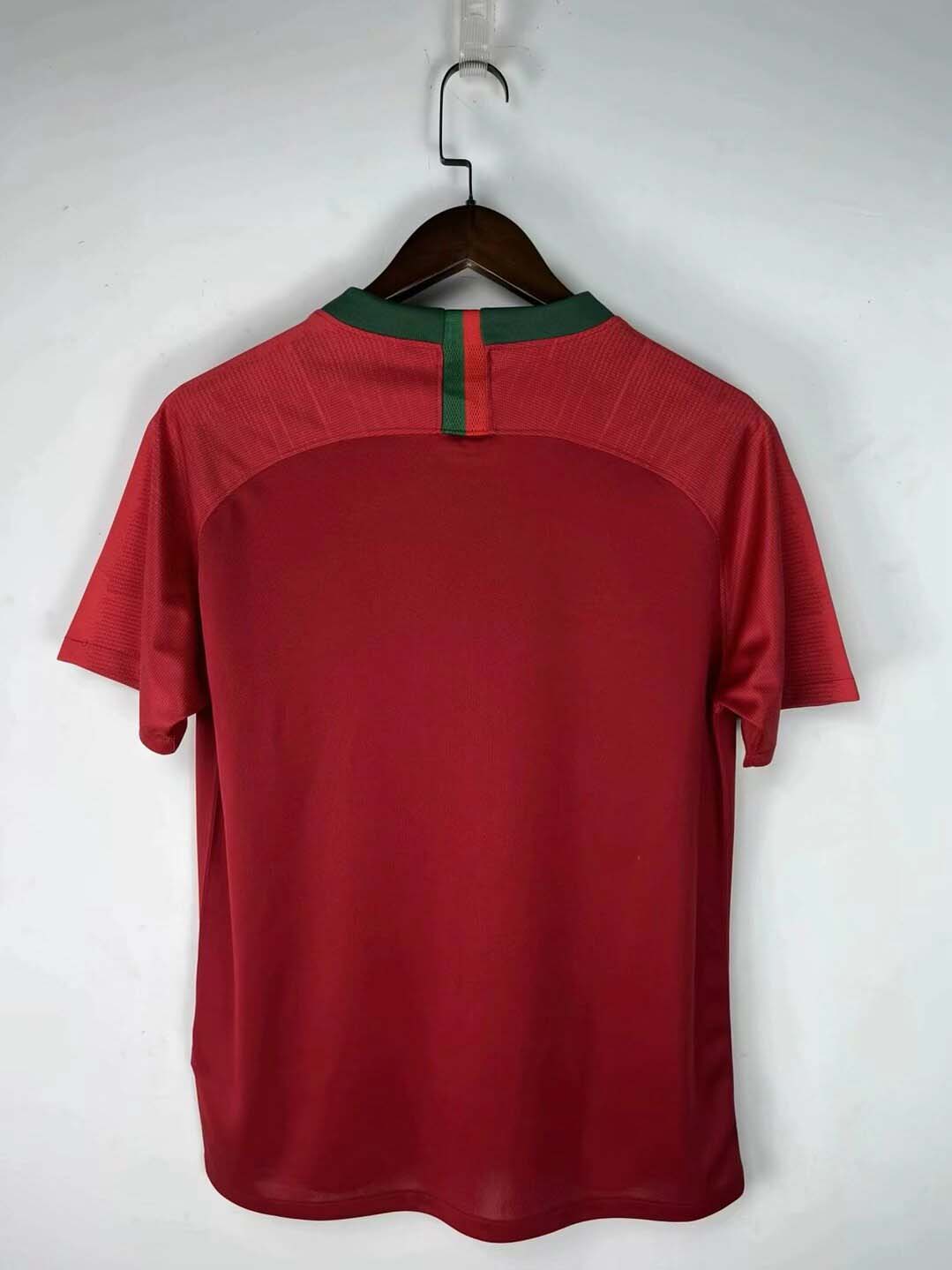 2018 Retro Portugal Home Football Shirt-mysite Custom Football Kit- Nextkits