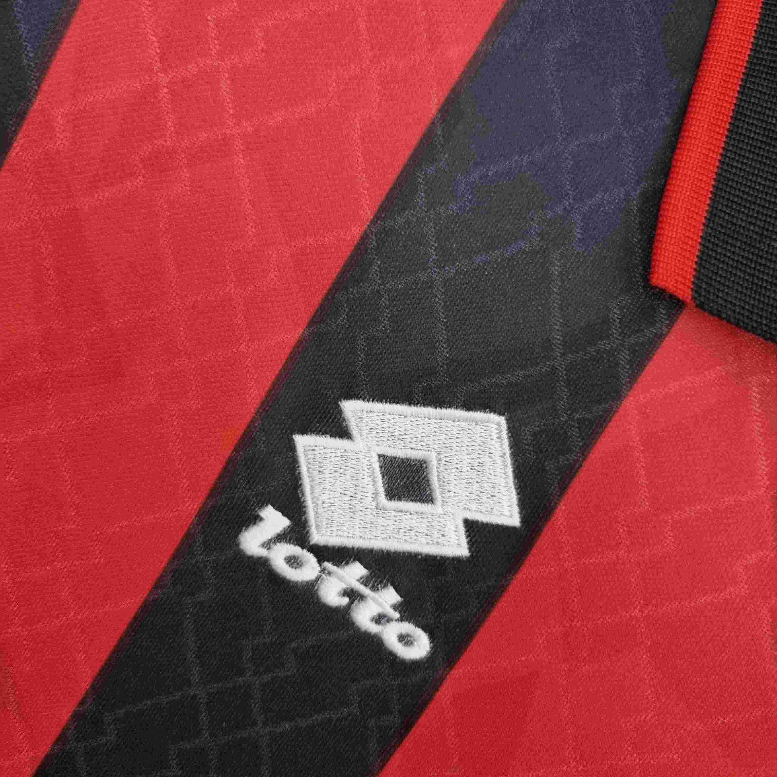 1995/1996 Retro AC Milan Home Football Shirt-mysite Custom Football Kit- Nextkits