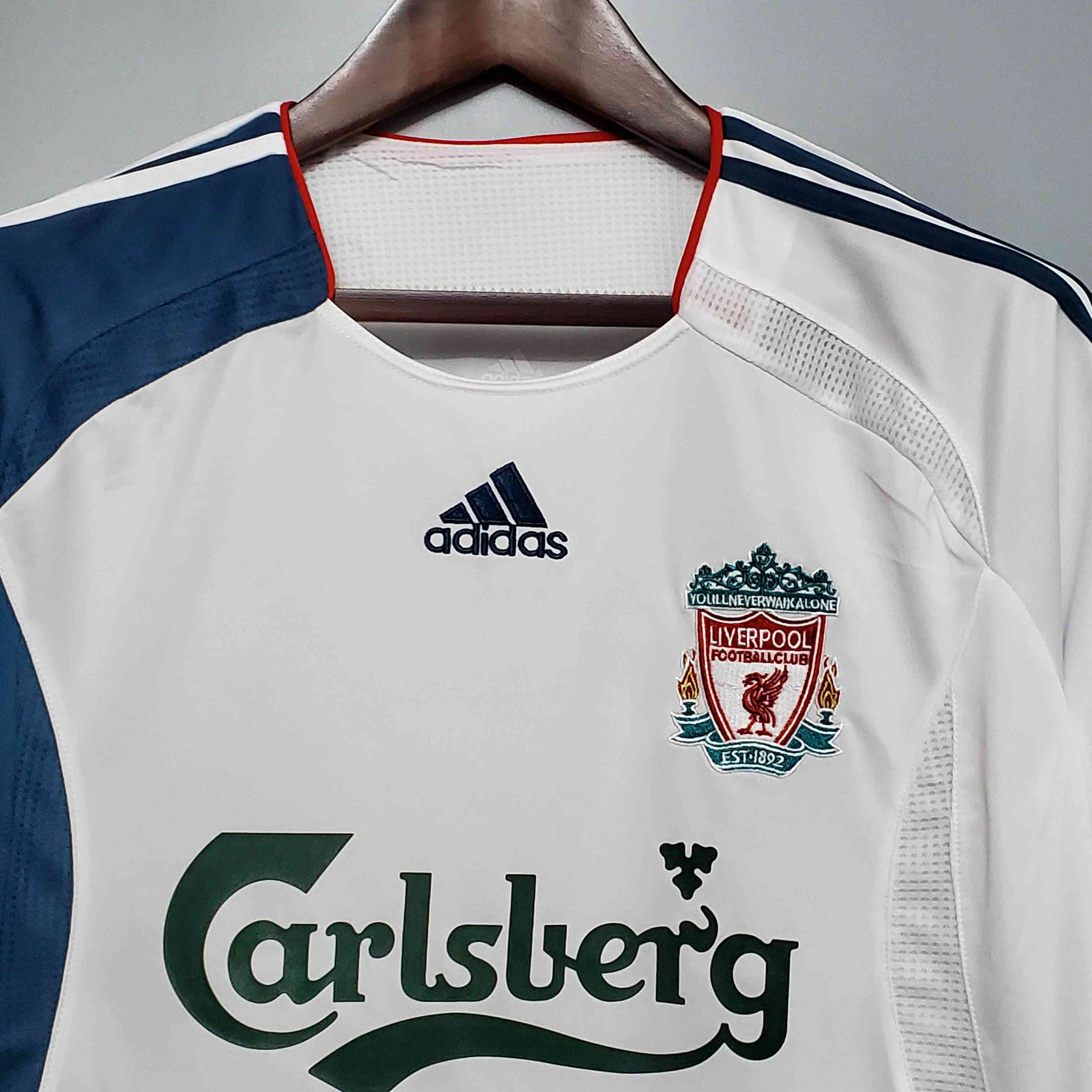 2006/2007 Retro Liverpool Third Away Football Shirt-mysite Custom Football Kit- Nextkits