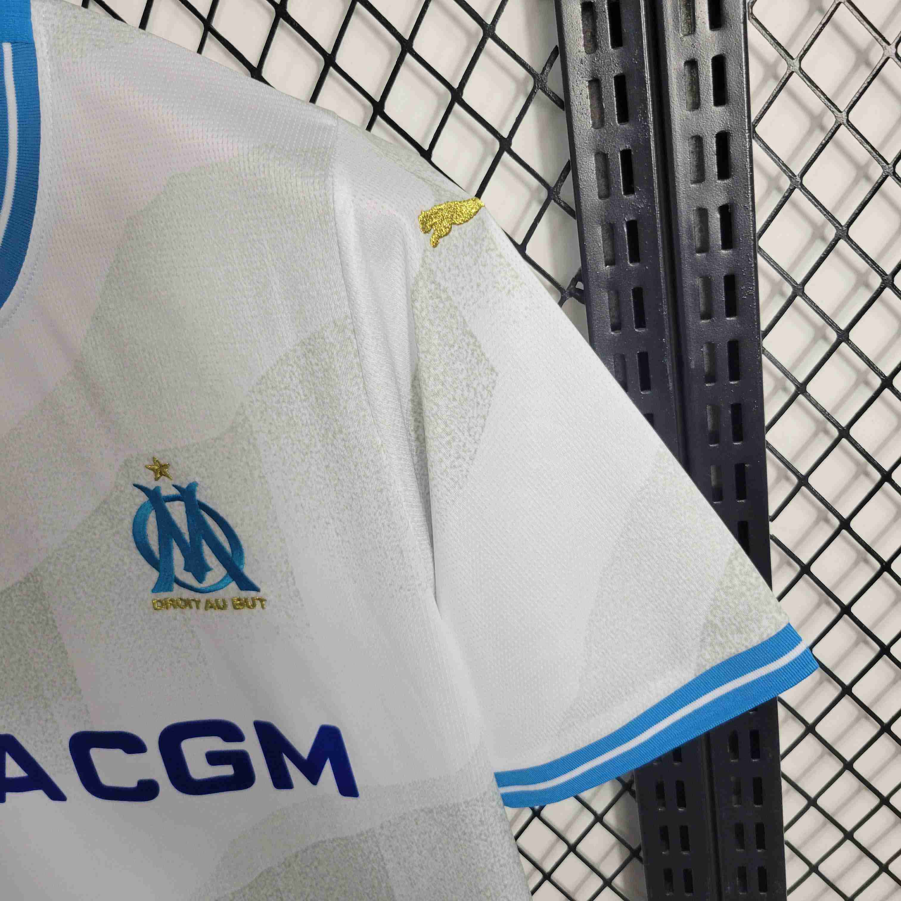 2023/2024 Olympique de Marseille Home Football Jersey-mysite Custom Football Kit- Nextkits