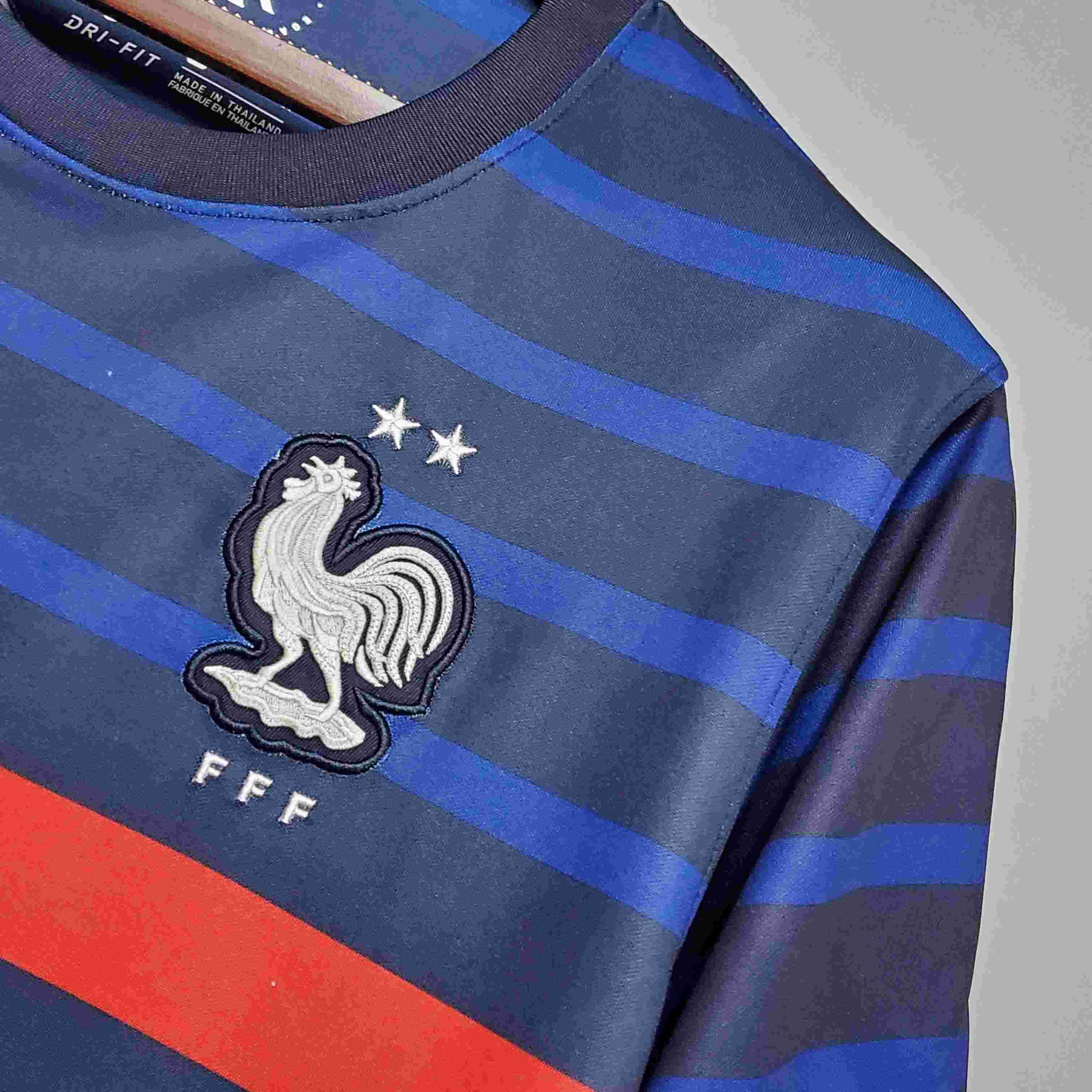2020 Football Shirt France Blue Home-mysite Custom Football Kit- Nextkits
