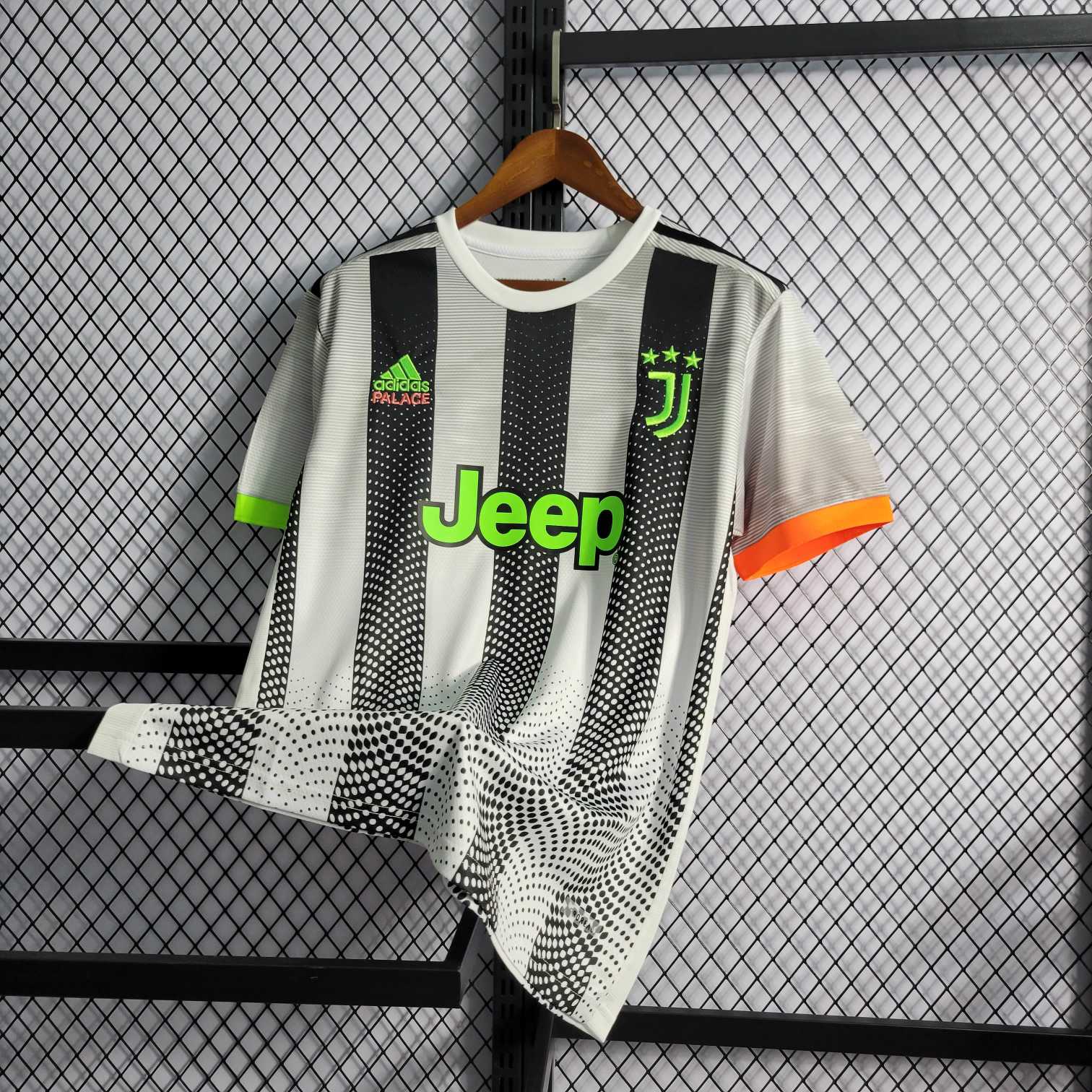 2019/2020 Retro Juventus Joint Edition Black and White Stripes Soccer Jersey-mysite Custom Football Kit- Nextkits