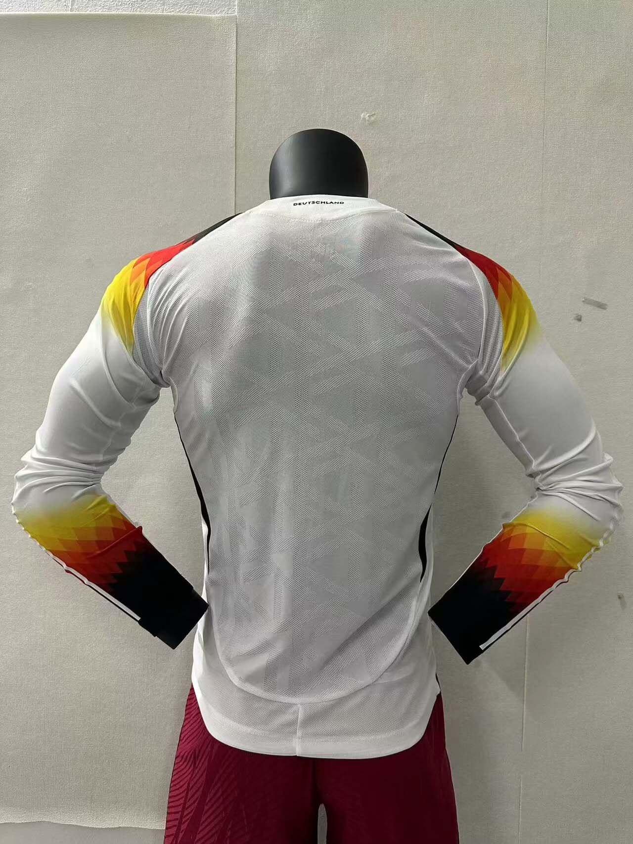 2024 Player Version Long Sleeve Germany Home Football Shirt-mysite Custom Football Kit- Nextkits