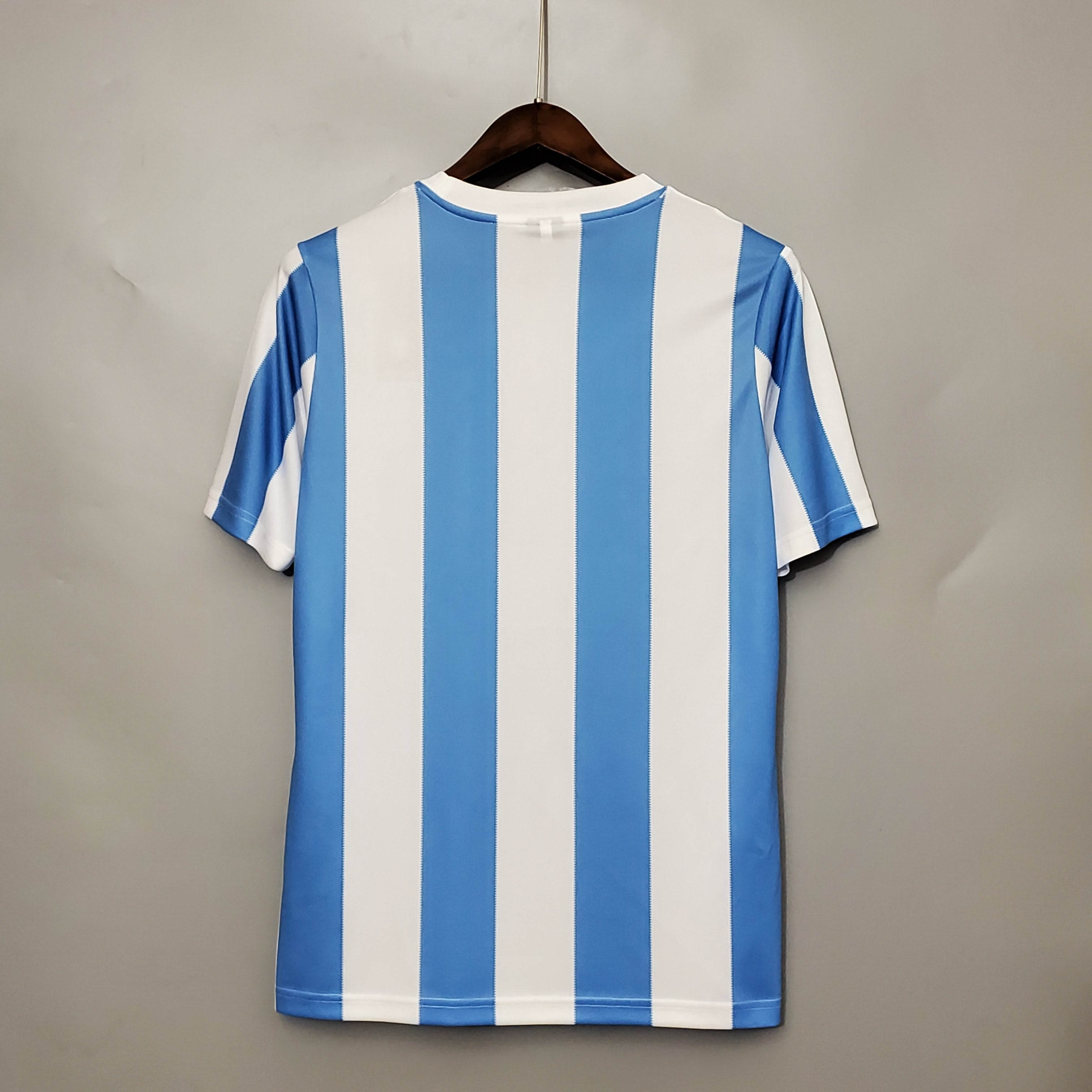 1986 Retro Argentina National Team Home Jersey-mysite Custom Football Kit- Nextkits
