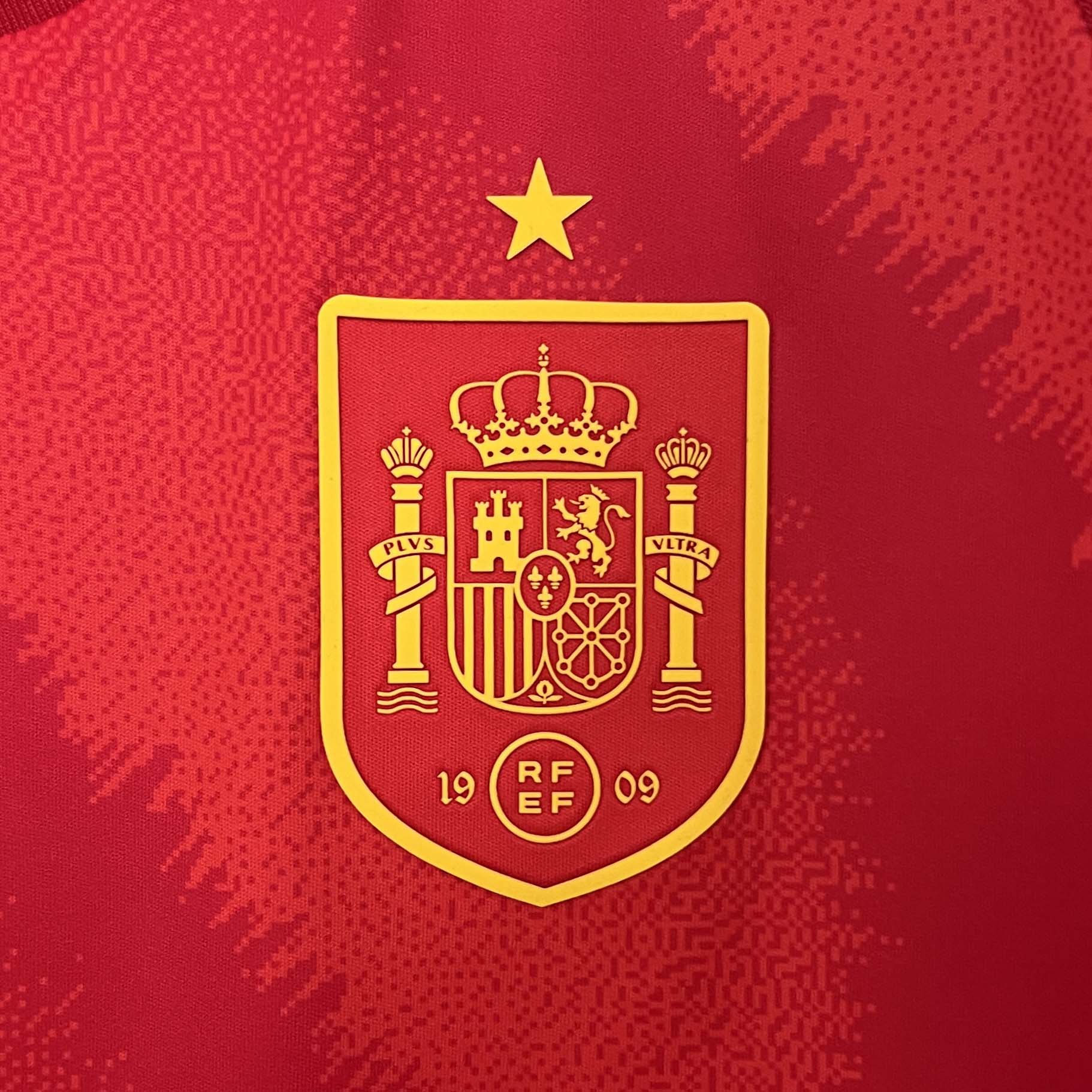 2024 Spain Home Football Shirt-mysite Custom Football Kit- Nextkits