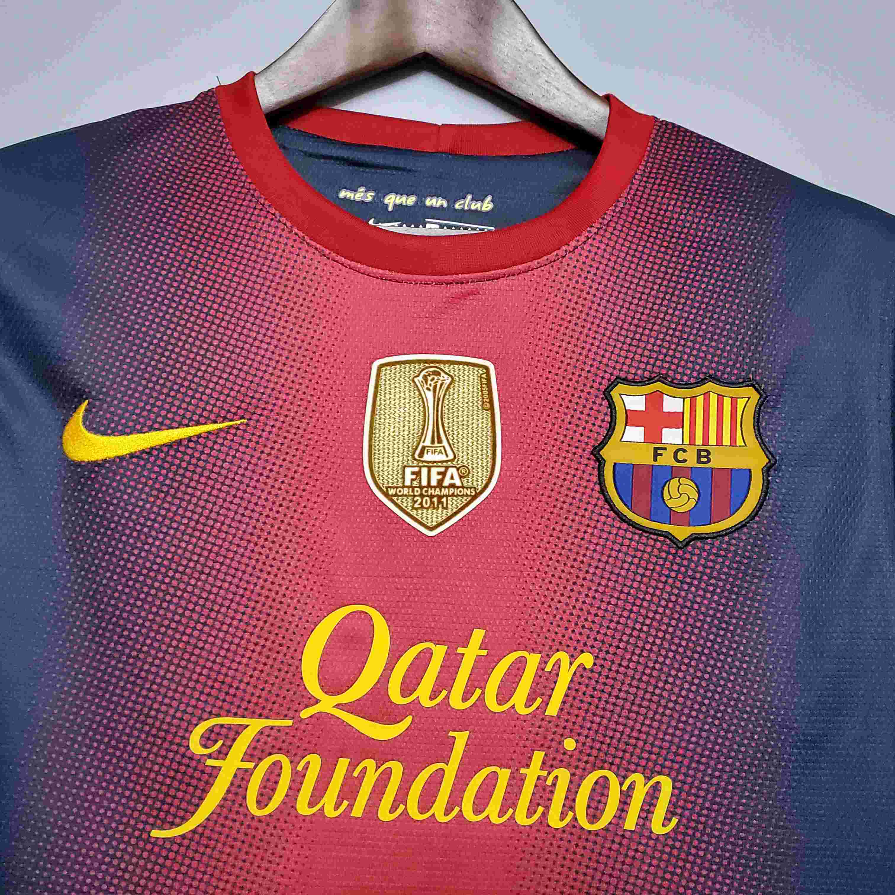 2012/2013 Retro Barcelona Home Football Shirt-mysite Custom Football Kit- Nextkits