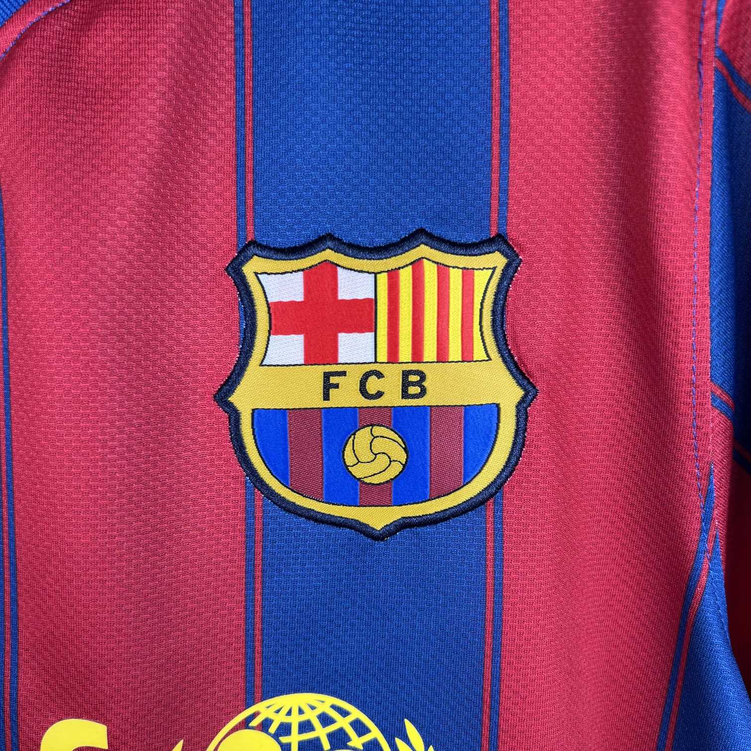 2009/2010 Retro Barcelona Home Football Shirt-mysite Custom Football Kit- Nextkits