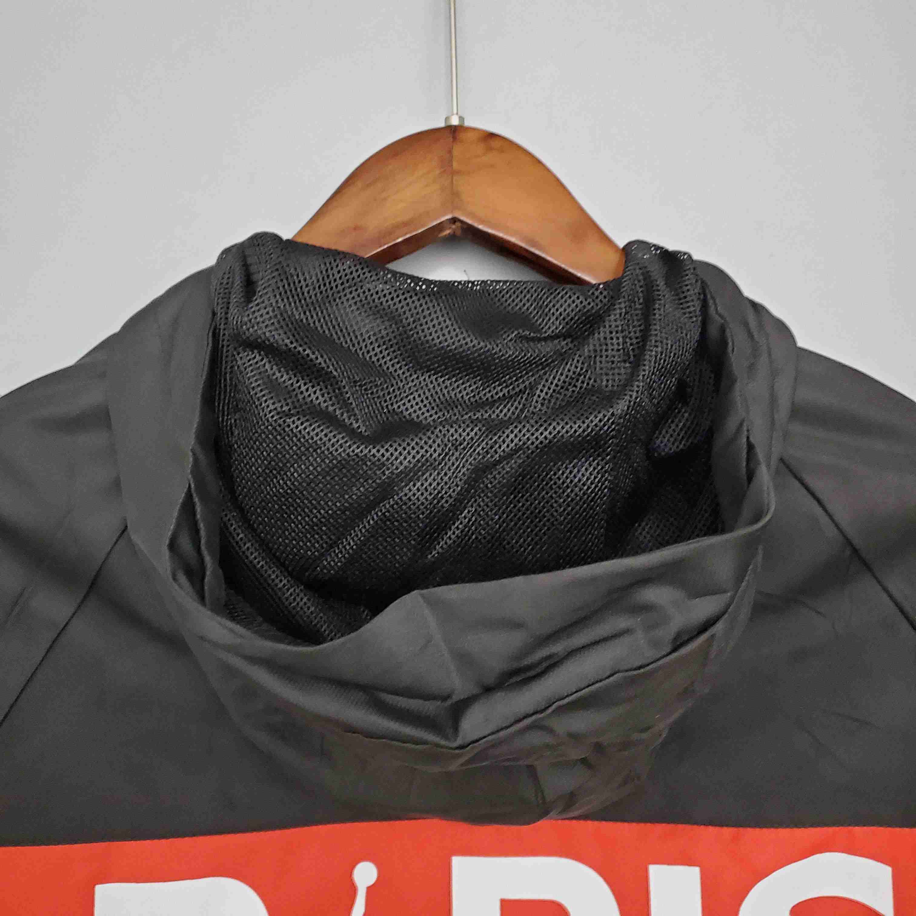 2021 Windbreaker Psg Paris Saint-Germain Black-mysite Custom Football Kit- Nextkits