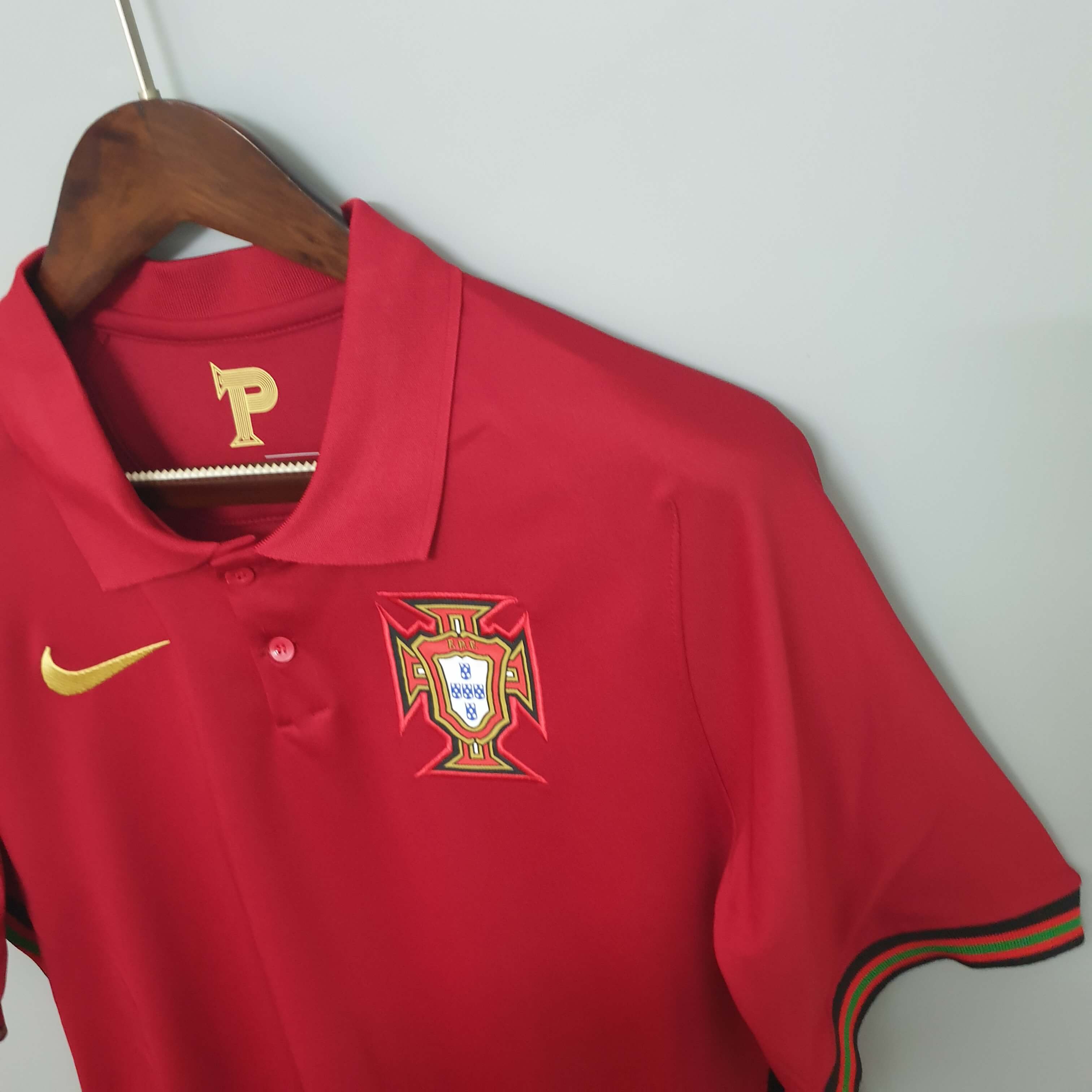 2020 Football Shirt Portugal Red Home-mysite Custom Football Kit- Nextkits
