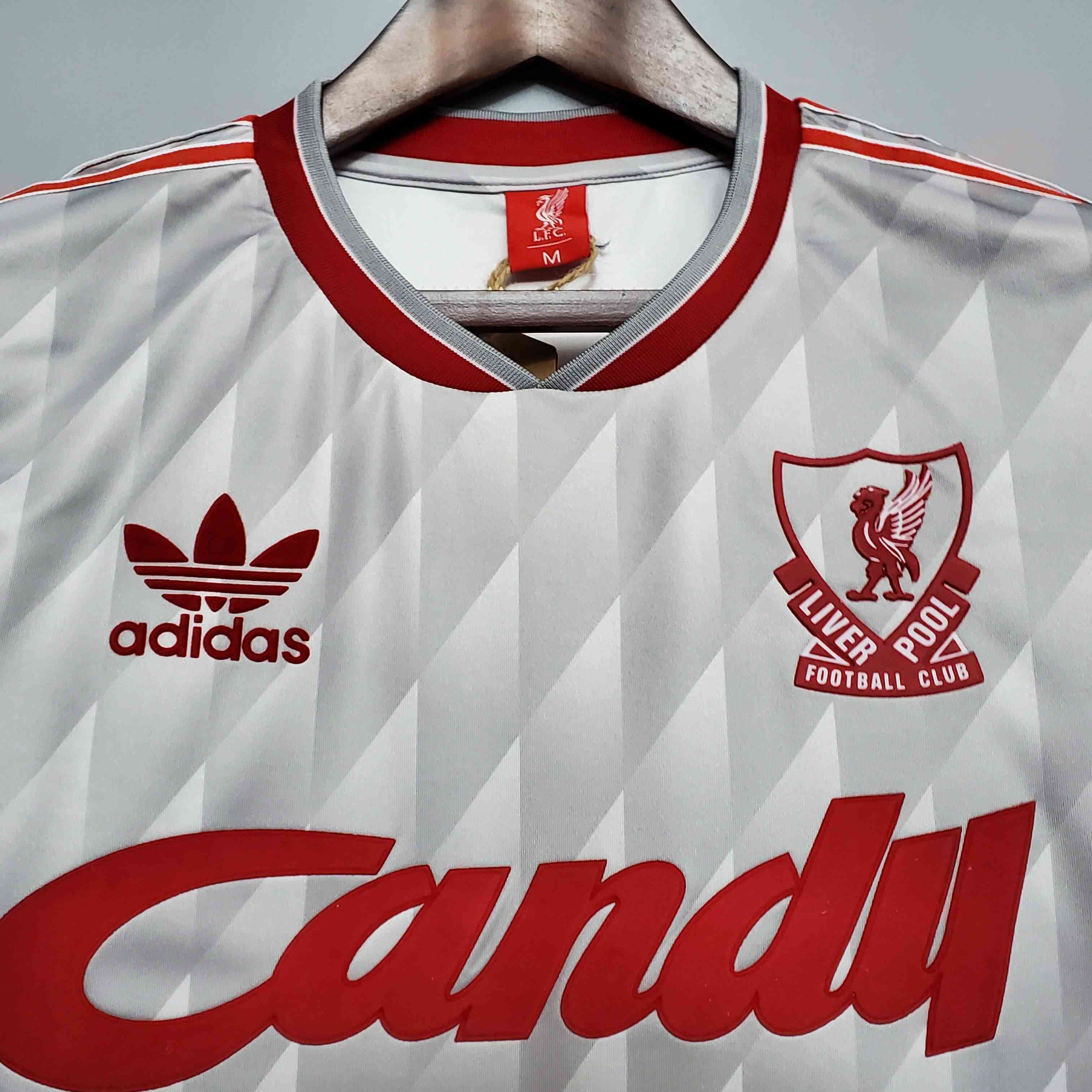 1989/1991 Retro Liverpool Away Football Shirt-mysite Custom Football Kit- Nextkits