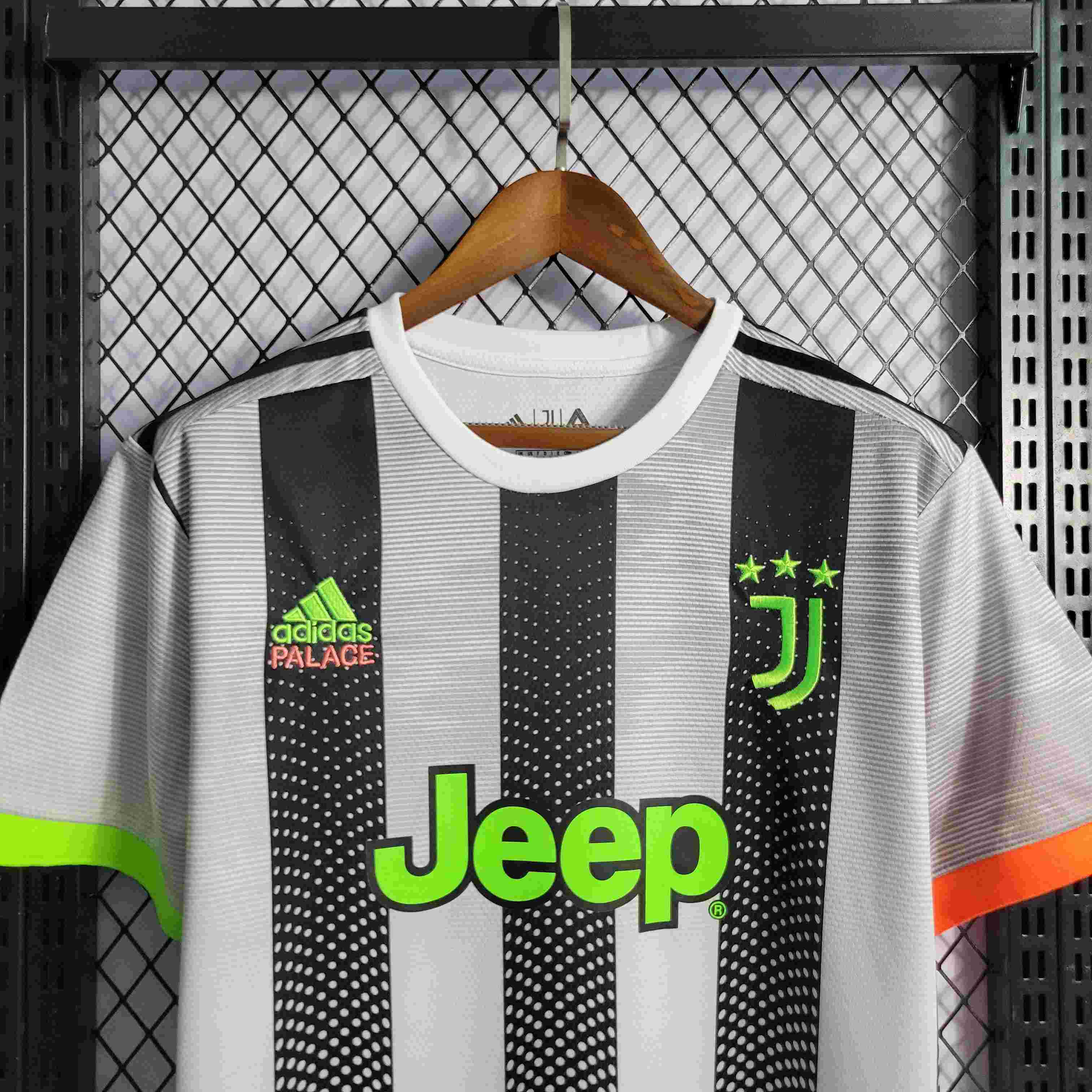 2019/2020 Retro Juventus Joint Edition Black and White Stripes Soccer Jersey-mysite Custom Football Kit- Nextkits
