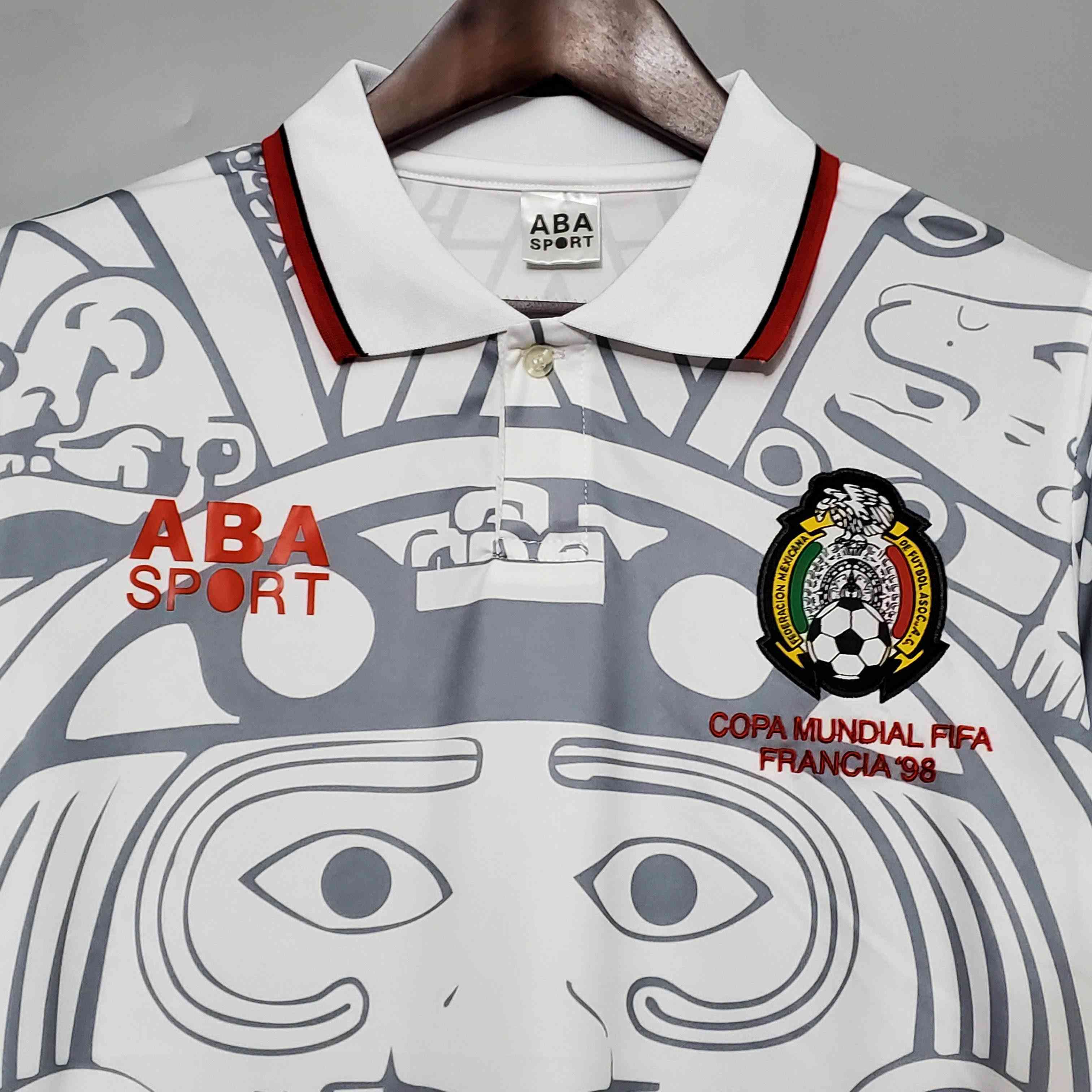 1998 Retro Mexico Soccer Jersey Away-mysite Custom Football Kit- Nextkits