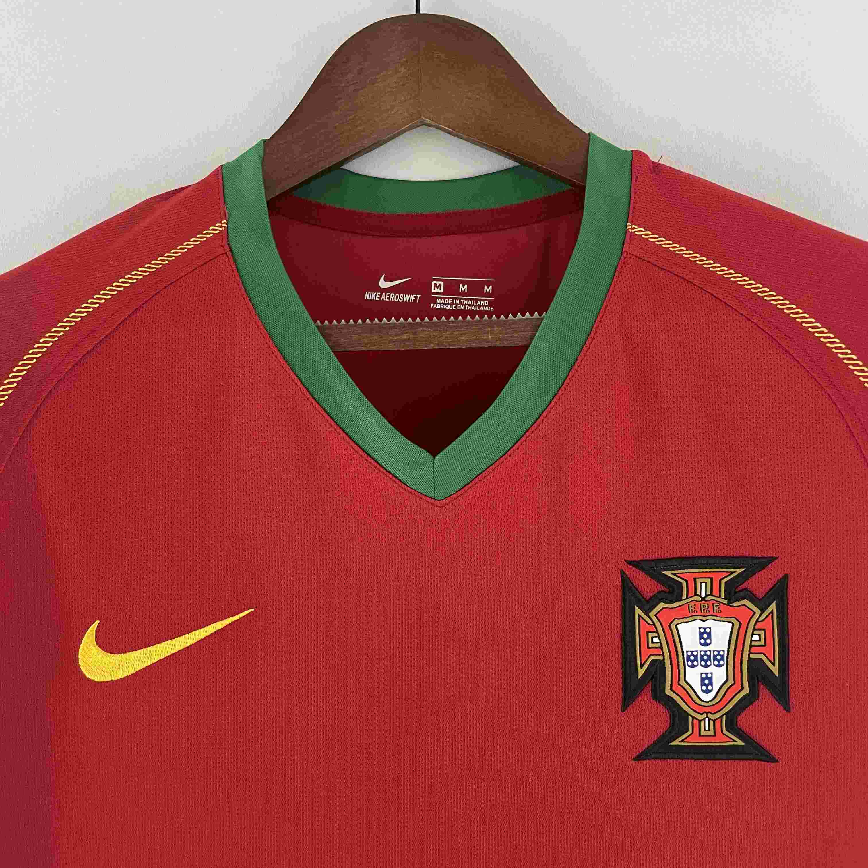 2006 Retro Portugal Home Football Shirt-mysite Custom Football Kit- Nextkits