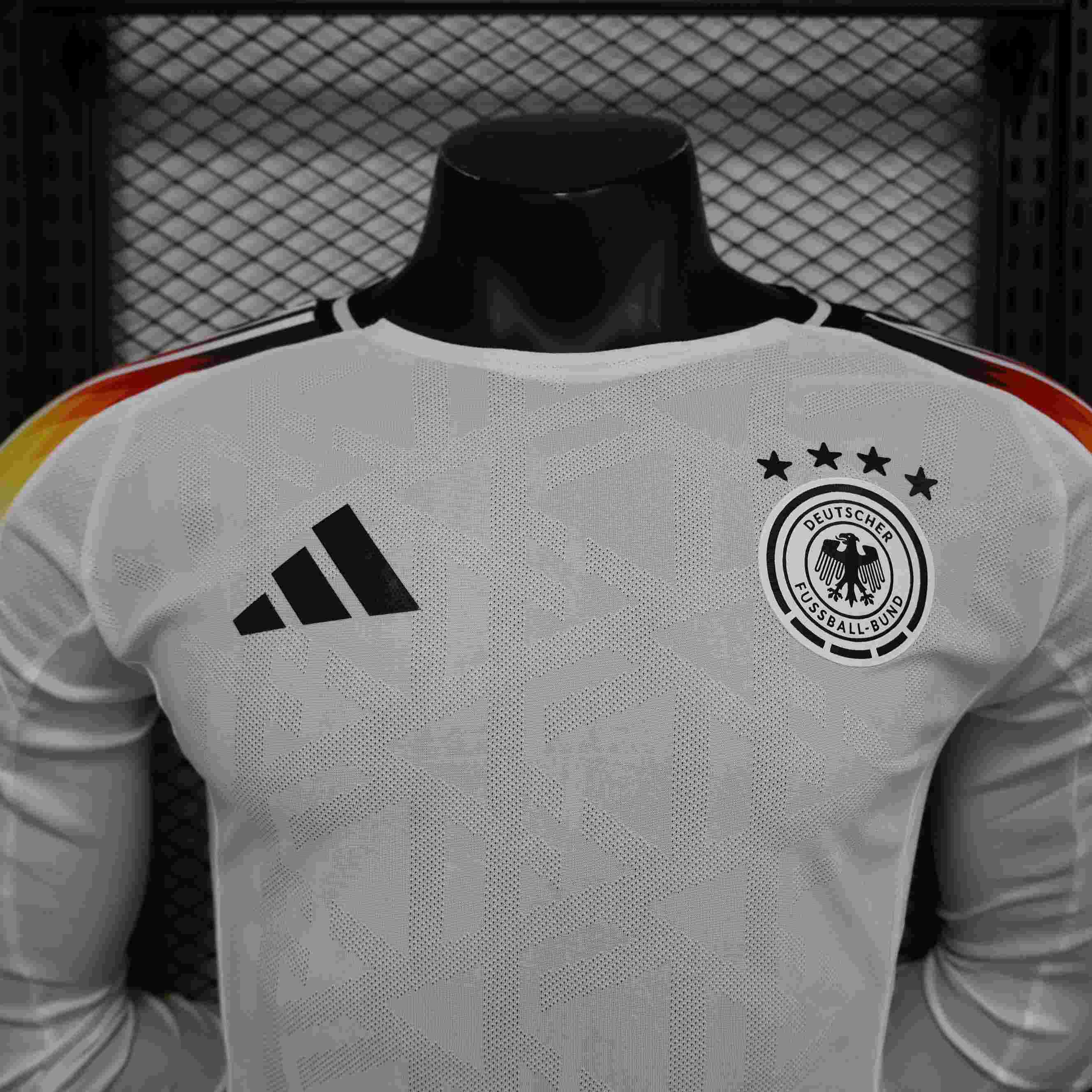 2024 Player Version Long Sleeve Germany Home Football Shirt-mysite Custom Football Kit- Nextkits