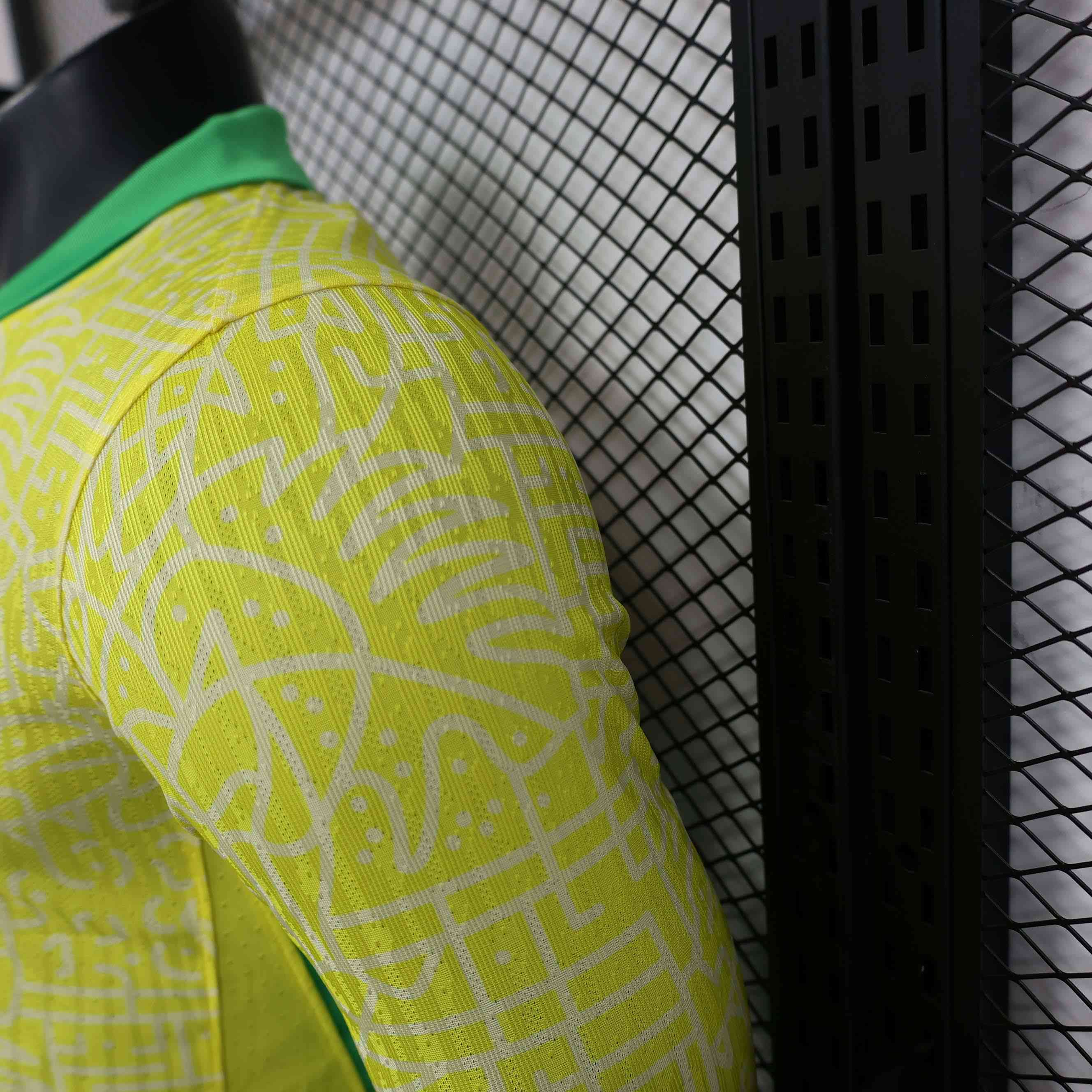 2024 Player Version Long Sleeve Brazil Home Football Shirt-mysite Custom Football Kit- Nextkits