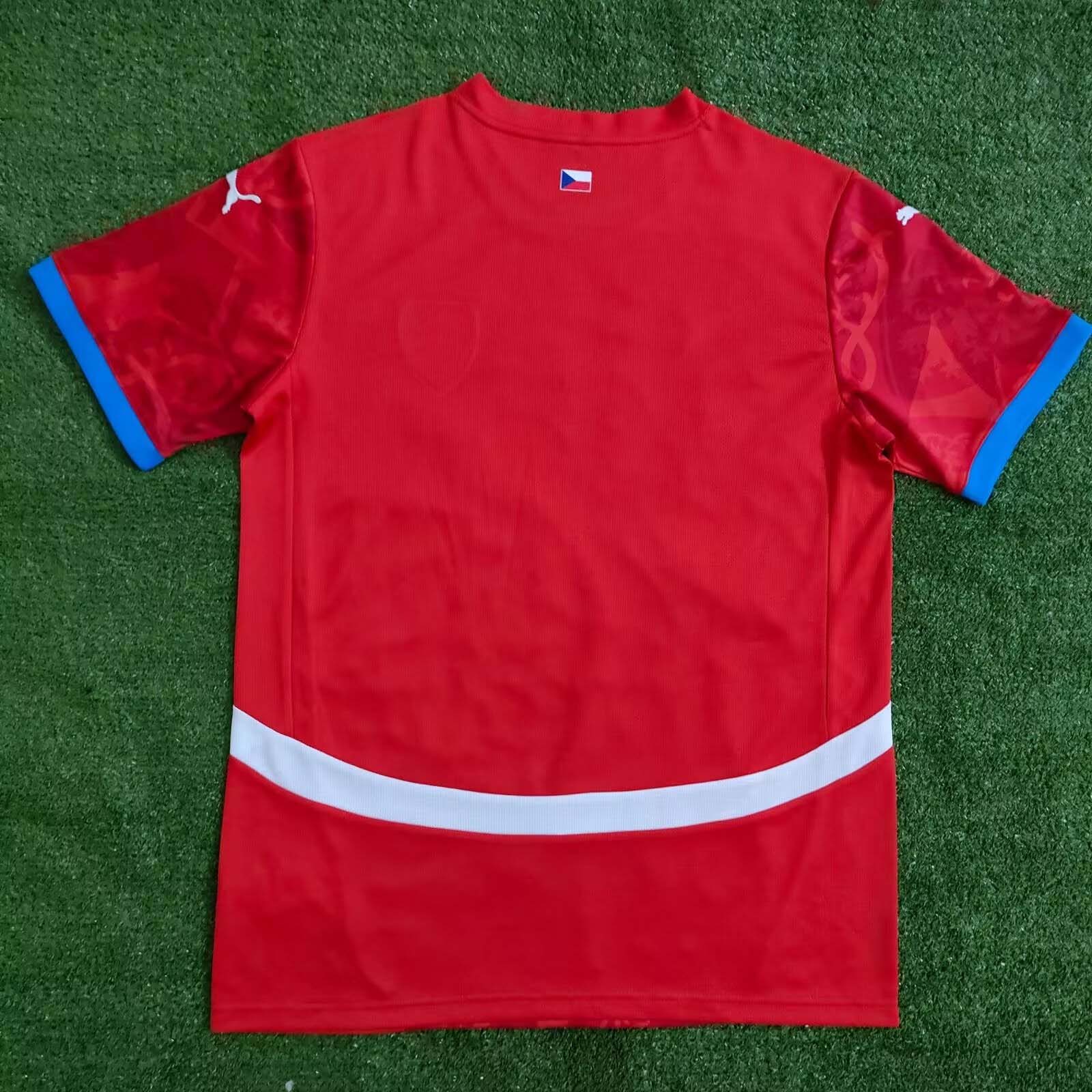 2024 Czech Republic National Team Home Football Shirt-mysite Custom Football Kit- Nextkits