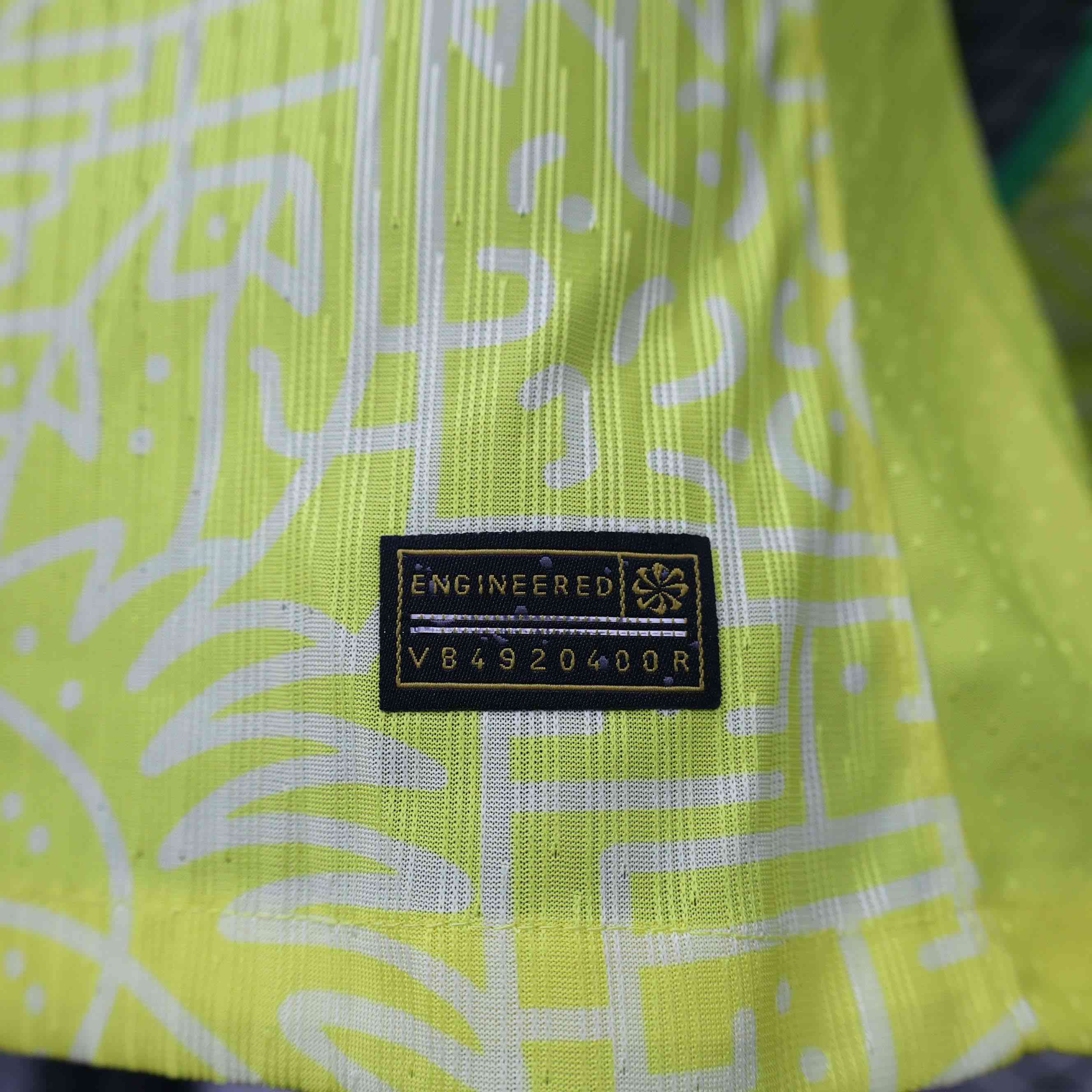 2024 Player Version Long Sleeve Brazil Home Football Shirt-mysite Custom Football Kit- Nextkits