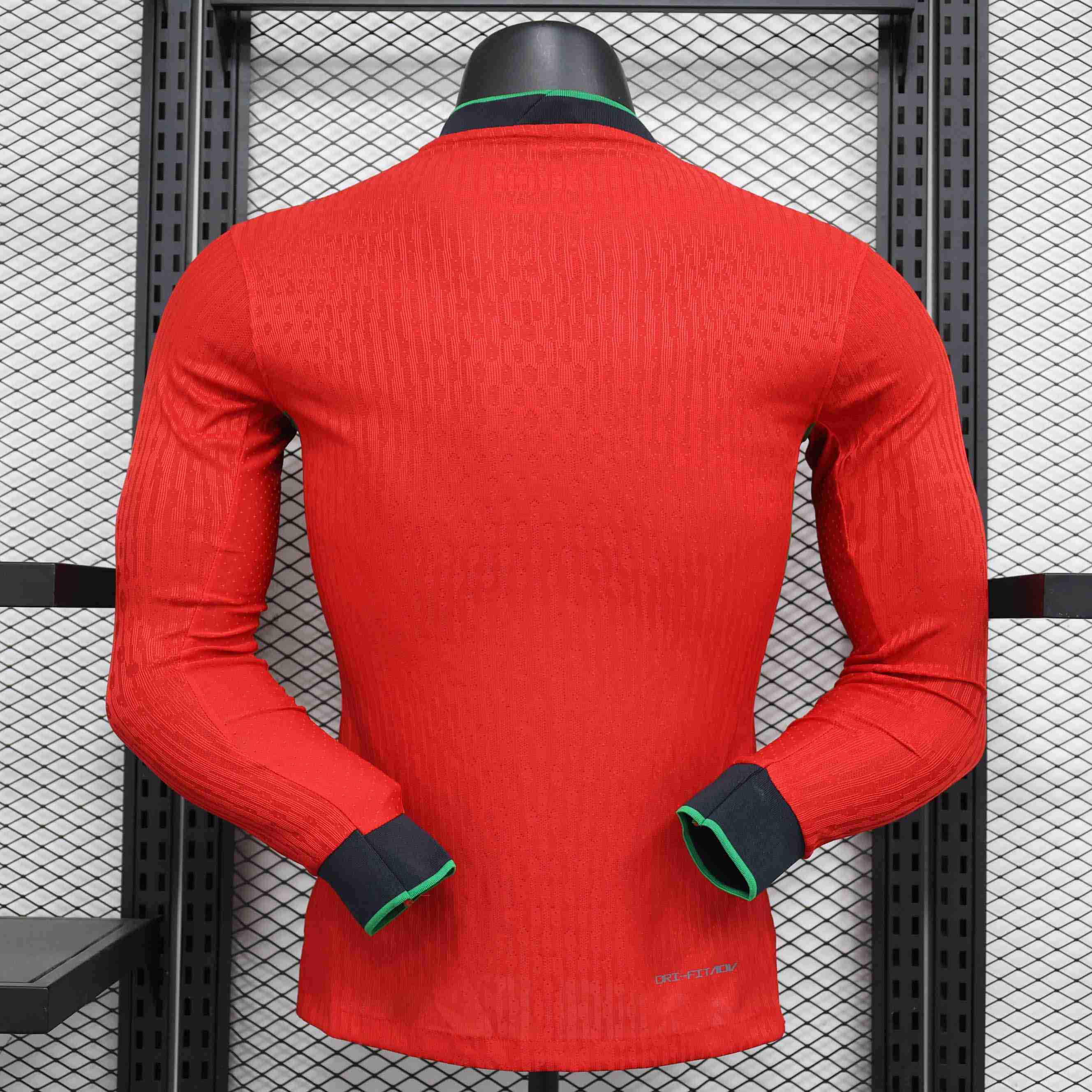 2024 Player Version Long Sleeve Portugal Home Football Shirt-mysite Custom Football Kit- Nextkits