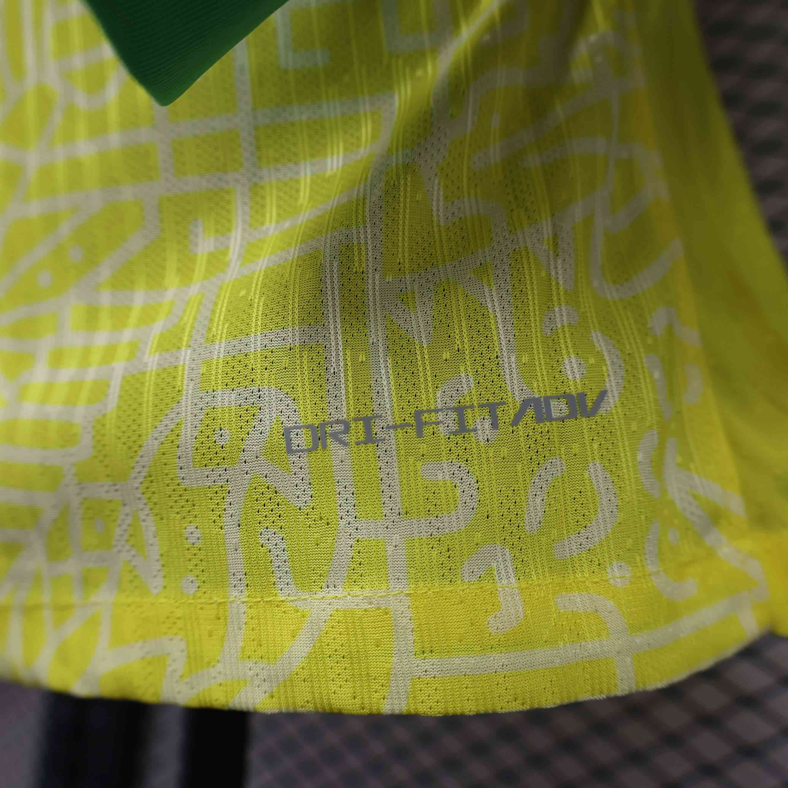 2024 Player Version Long Sleeve Brazil Home Football Shirt-mysite Custom Football Kit- Nextkits