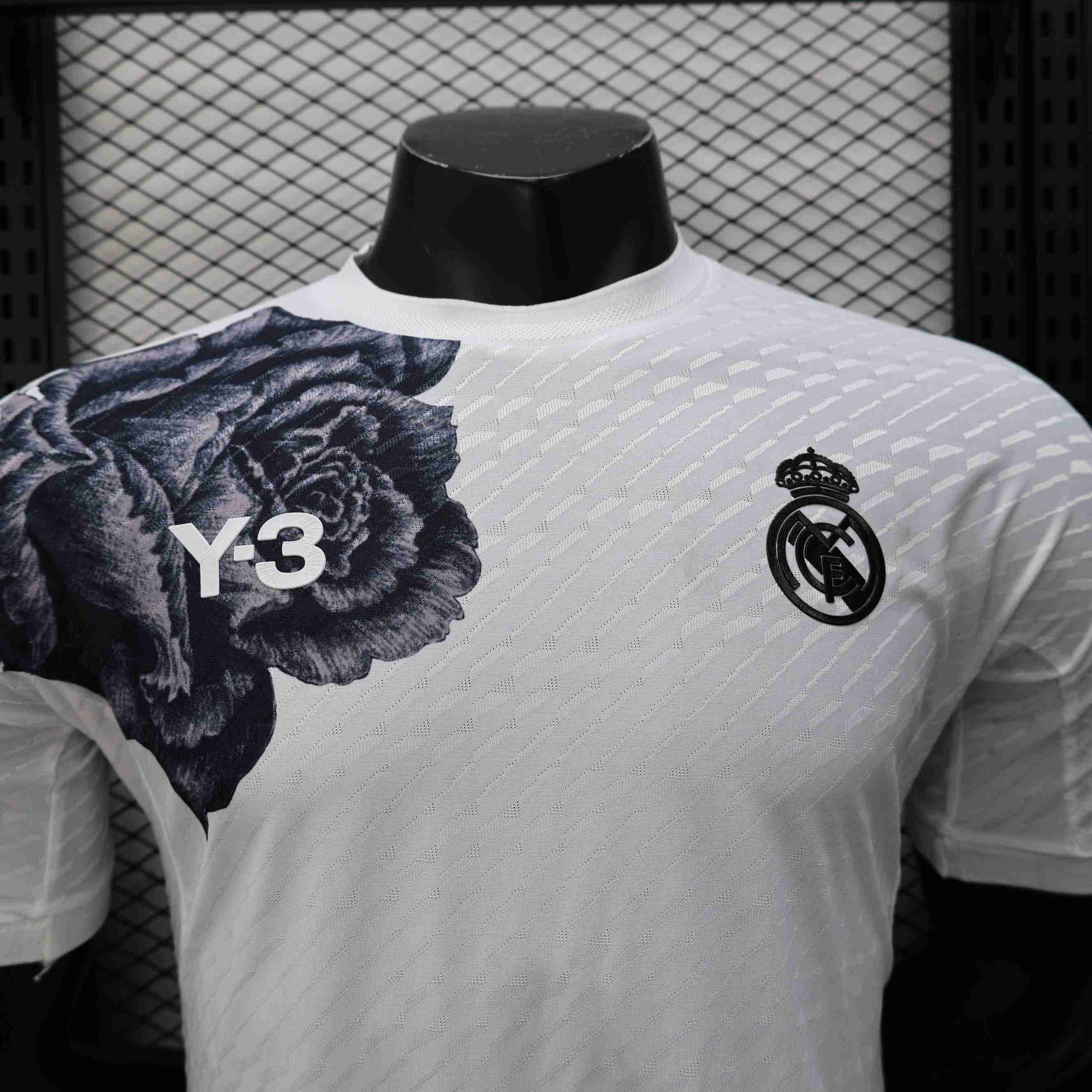2024/2025 Player Version Real Madrid Y-3 Special Edition White Football Shirt-mysite Custom Football Kit- Nextkits