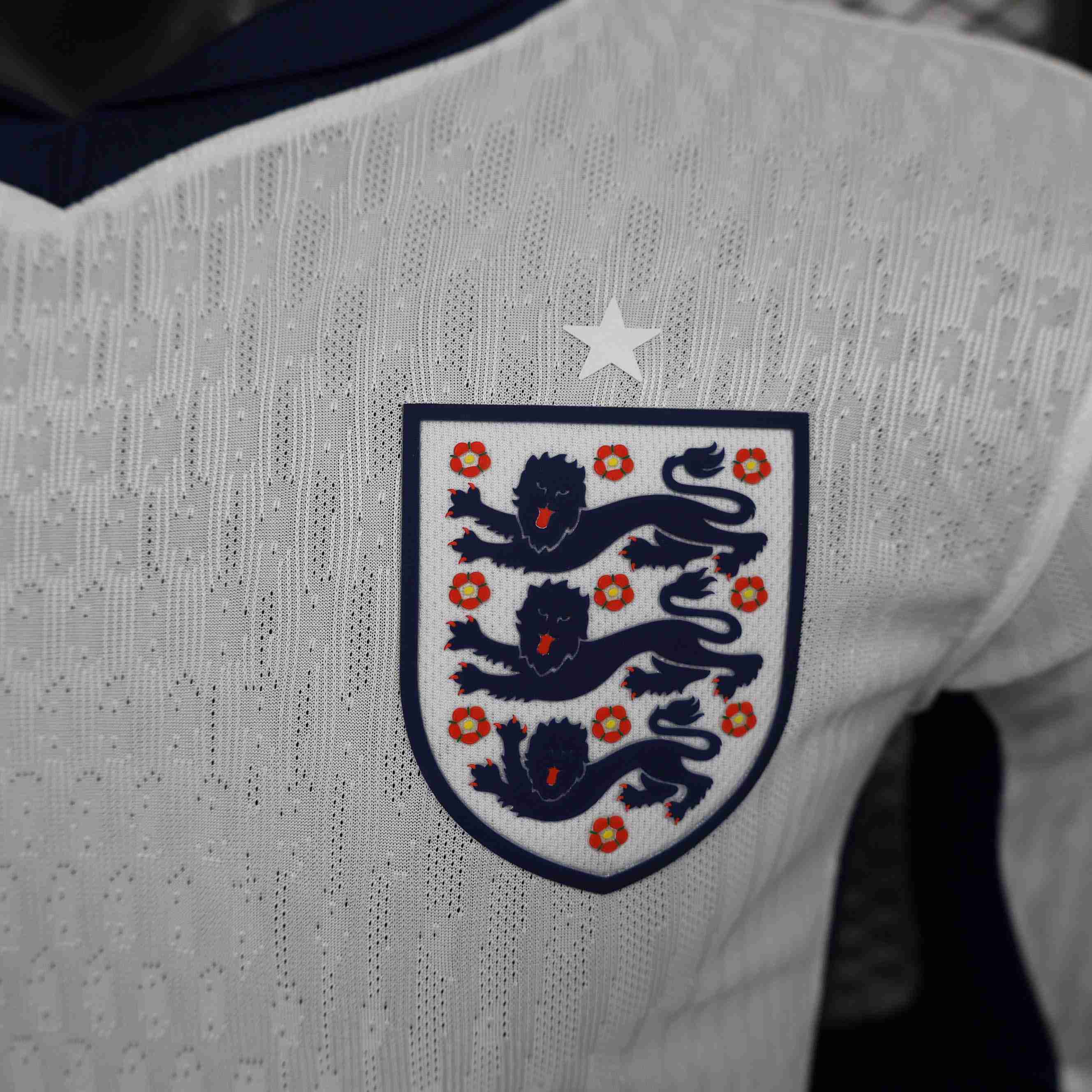 2024 Player Version Long Sleeve England Home Soccer Jersey-mysite Custom Football Kit- Nextkits
