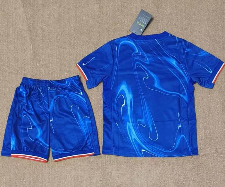2024/2025 Chelsea Home Football Jersey Kids Size Suit-mysite Custom Football Kit- Nextkits
