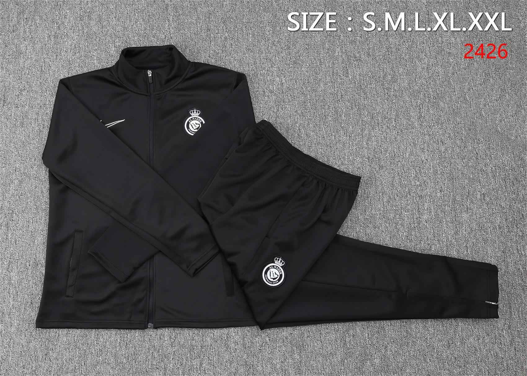 24/25 Riyadh Victory Long zip training suit-mysite Custom Football Kit- Nextkits