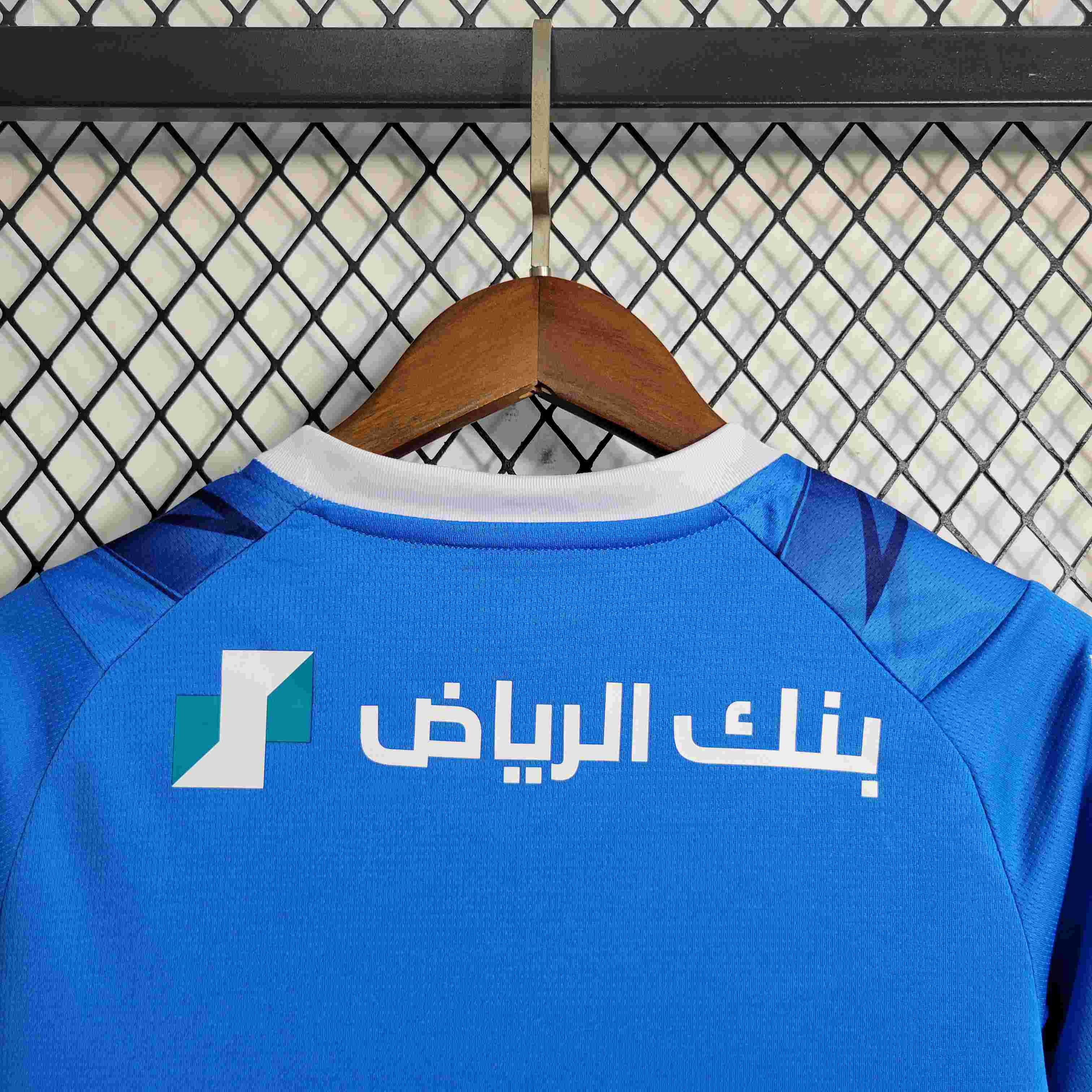 23/24 Al-Hilal Saudi Home Football Shirt Kids Size Suit-mysite Custom Football Kit- Nextkits