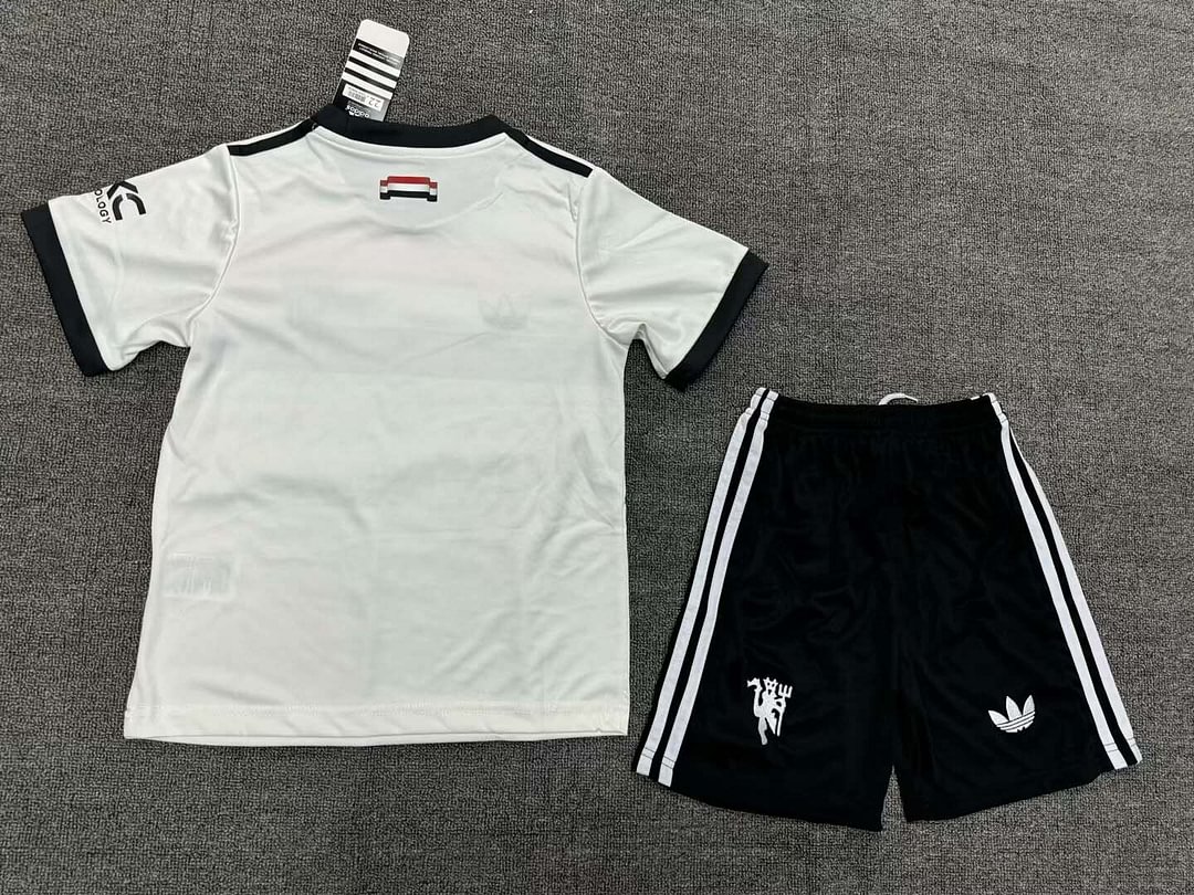 24/25 Manchester United Third Away Football Shirt Kids Size Suit-mysite Custom Football Kit- Nextkits