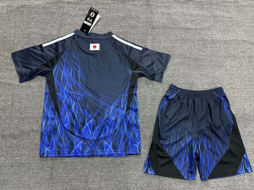 2024 Japan Home Football Shirt Kids Size Suit-mysite Custom Football Kit- Nextkits