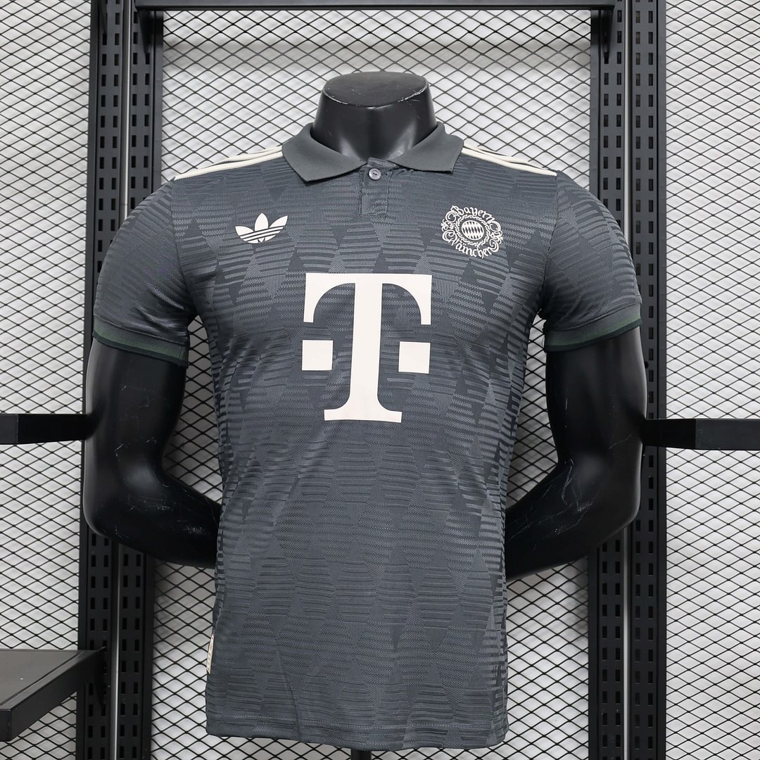24/25 Player Version Bayern Munich Oktoberfest Special Edition black Football Shirt-mysite Custom Football Kit- Nextkits