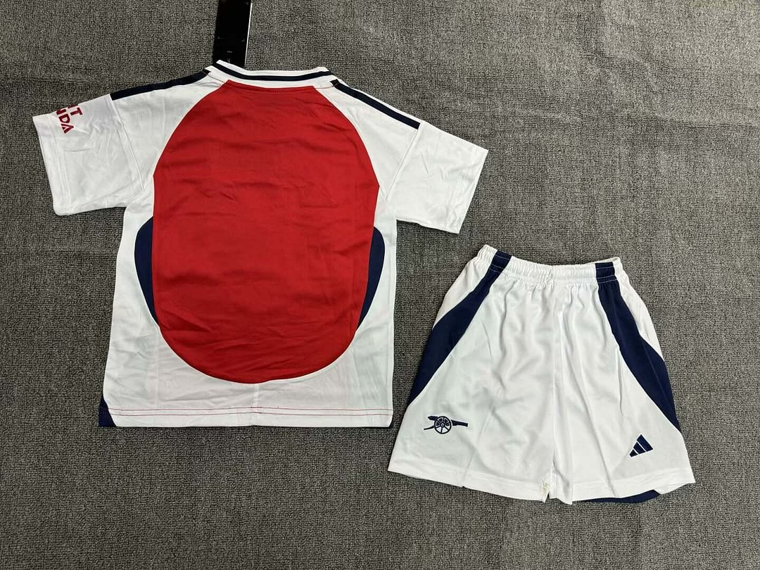 24/25 Arsenal Home Football Shirt Kids Size Suit-mysite Custom Football Kit- Nextkits