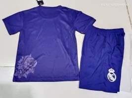 24/25 Real Madrid Y-3 Special Edition Purple Football Shirt Kids Size Suit-mysite Custom Football Kit- Nextkits