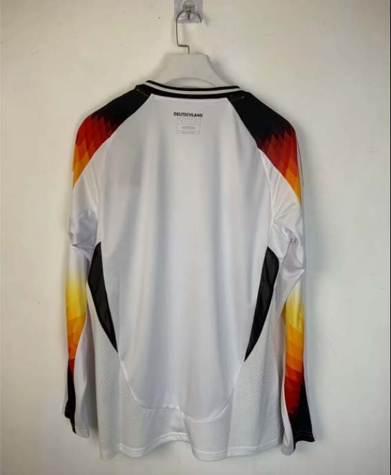 2024 Long Sleeve Germany Home Football Shirt-mysite Custom Football Kit- Nextkits