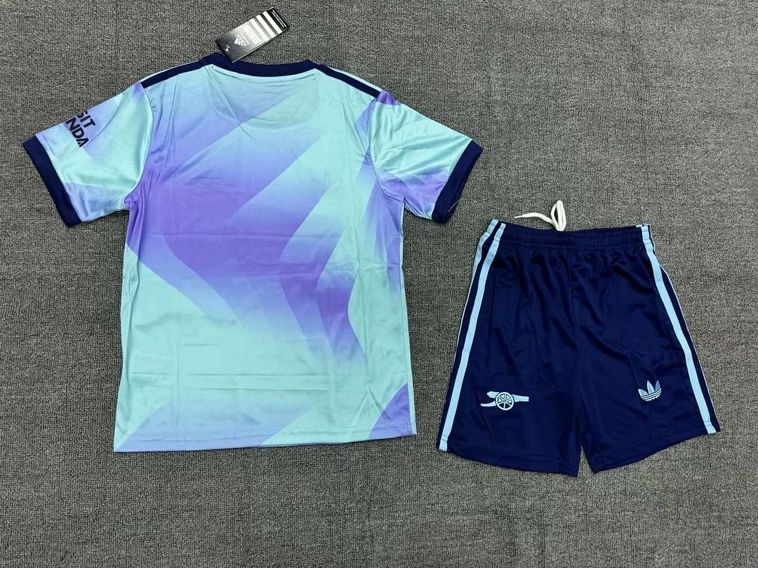 24/25 Arsenal Third Away Football Shirt Kids Size Suit-mysite Custom Football Kit- Nextkits