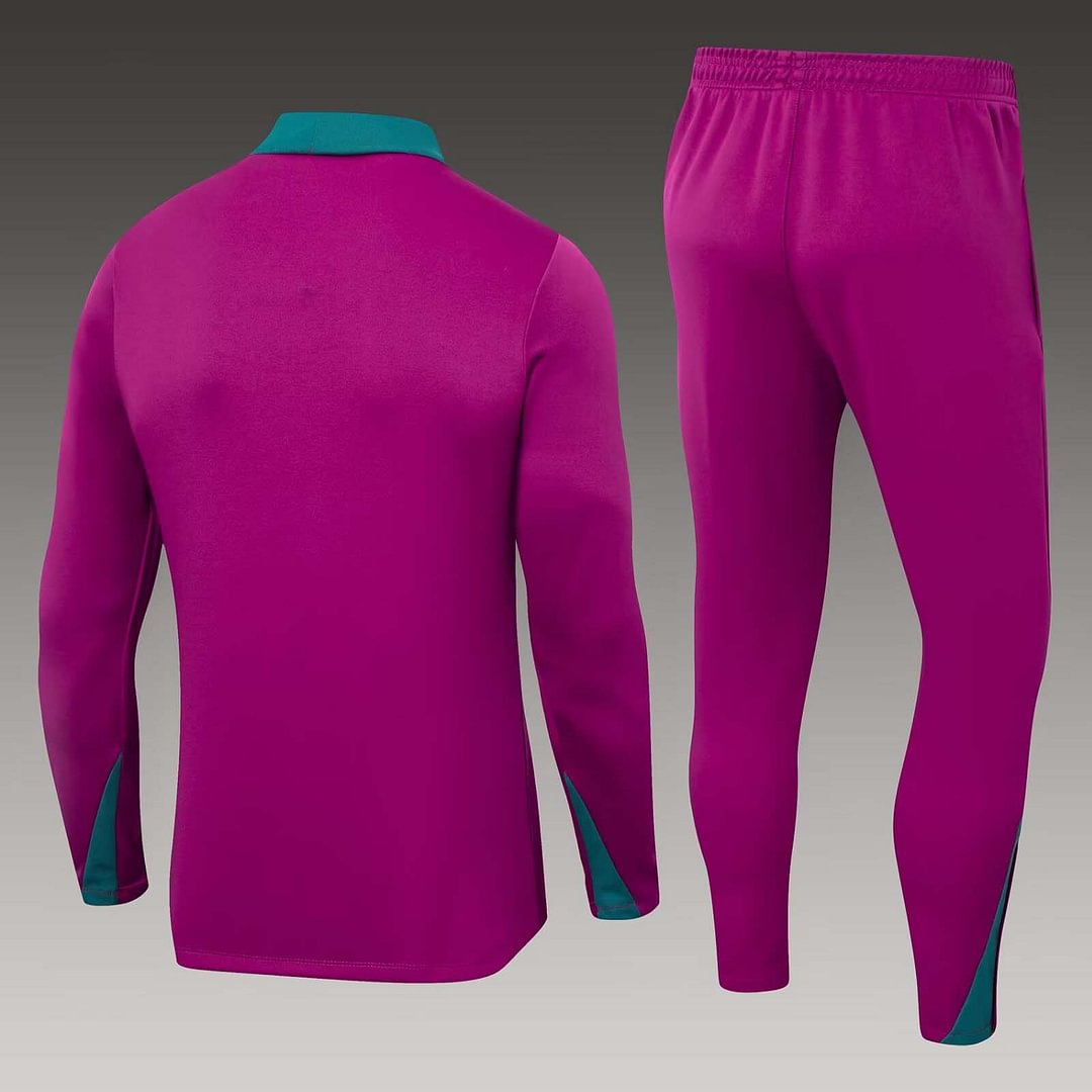 24/25 Psg Paris Saint-Germain Half-Pull Training Suit Rose Set-mysite Custom Football Kit- Nextkits