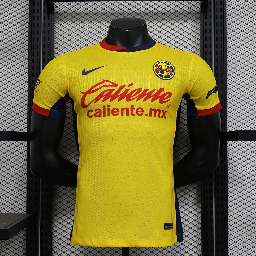 24/25 Player Version Club America Home Jersey-mysite Custom Football Kit- Nextkits