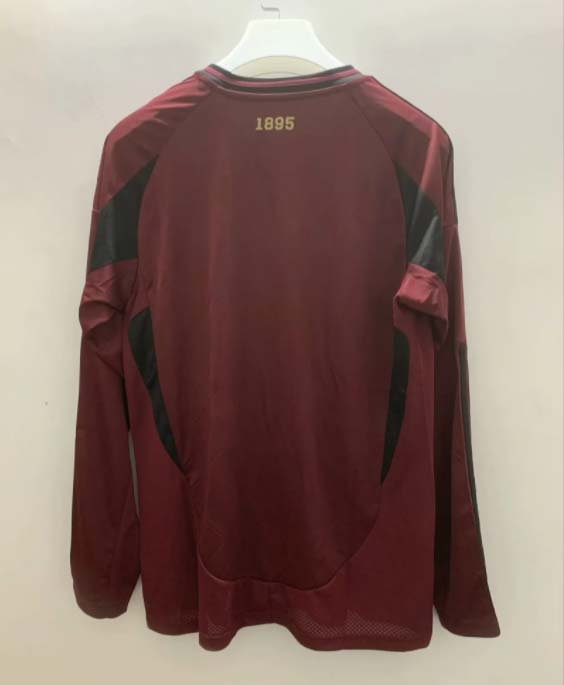 2024 Long Sleeve Belgium National Team Home Football Shirt-mysite Custom Football Kit- Nextkits