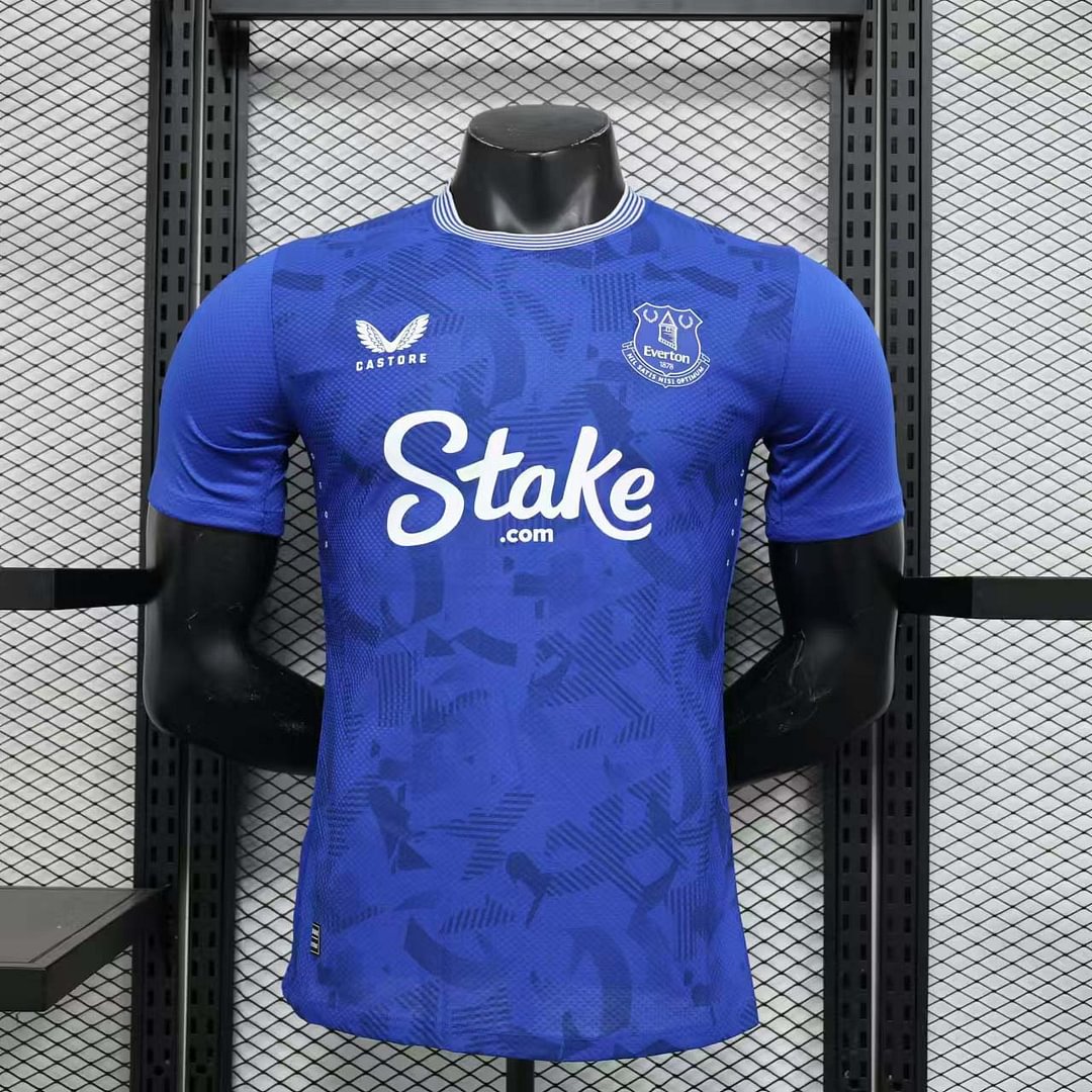 24/25 Player Version Everton Home Football Shirt-mysite Custom Football Kit- Nextkits