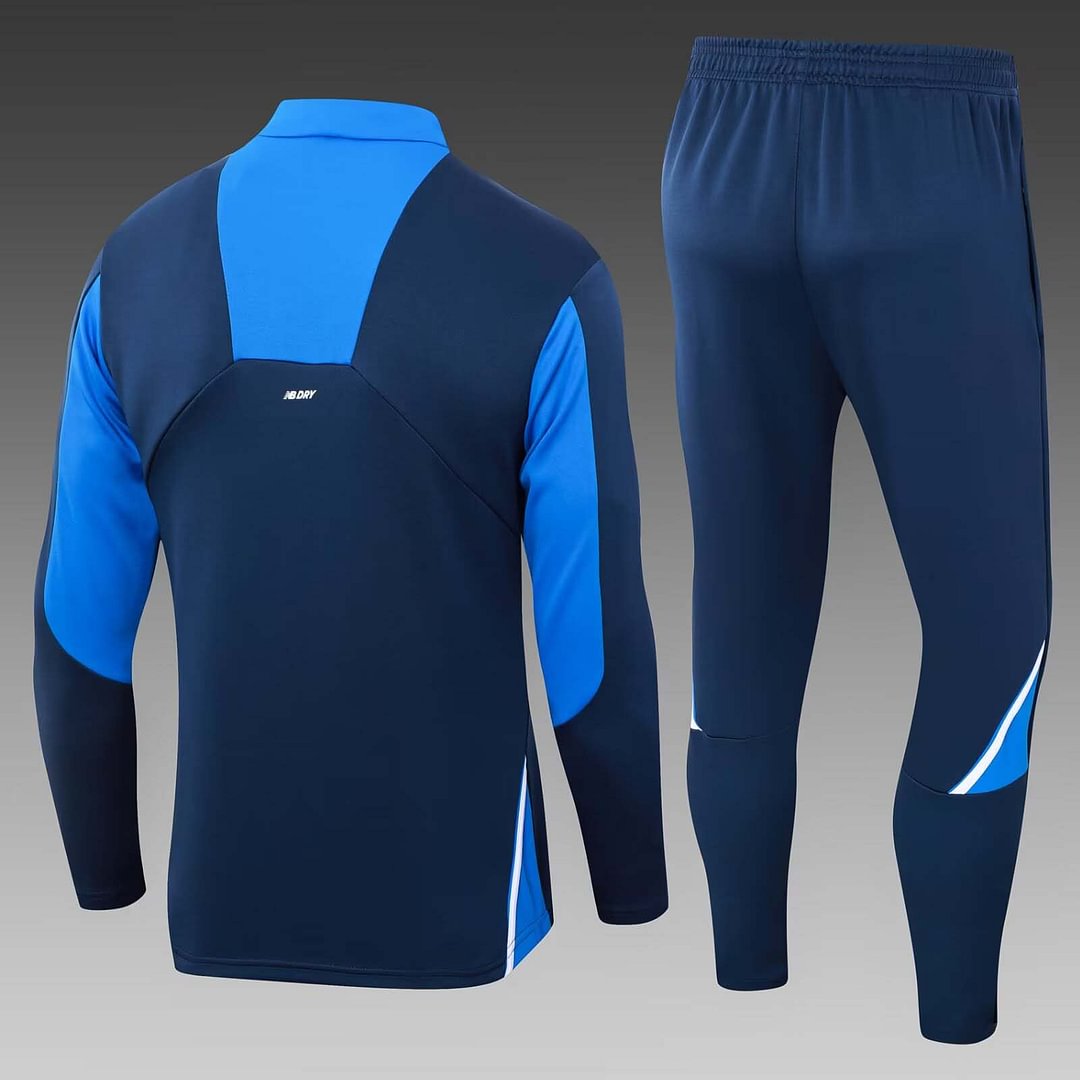 24/25 Porto Half-Pull Training Suit Blue Football Shirt Set-mysite Custom Football Kit- Nextkits