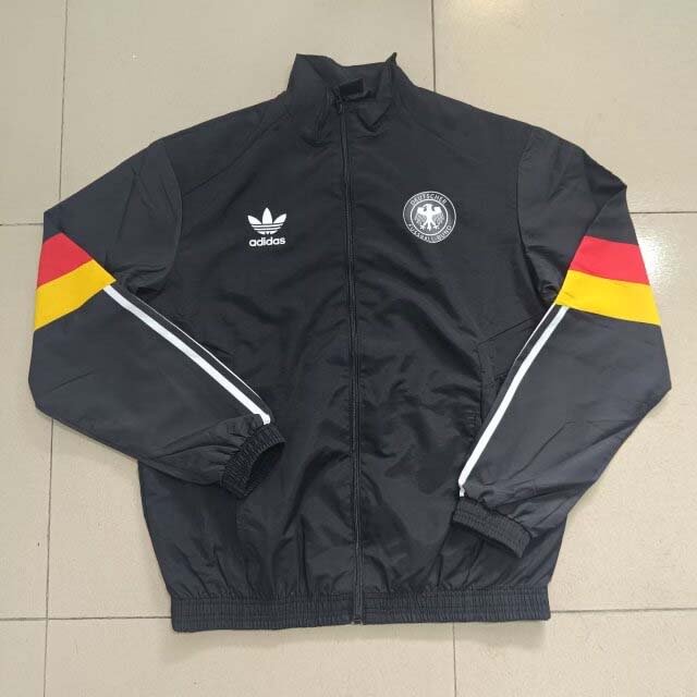 2024 Germany Windbreaker Black Soccer Jersey-mysite Custom Football Kit- Nextkits