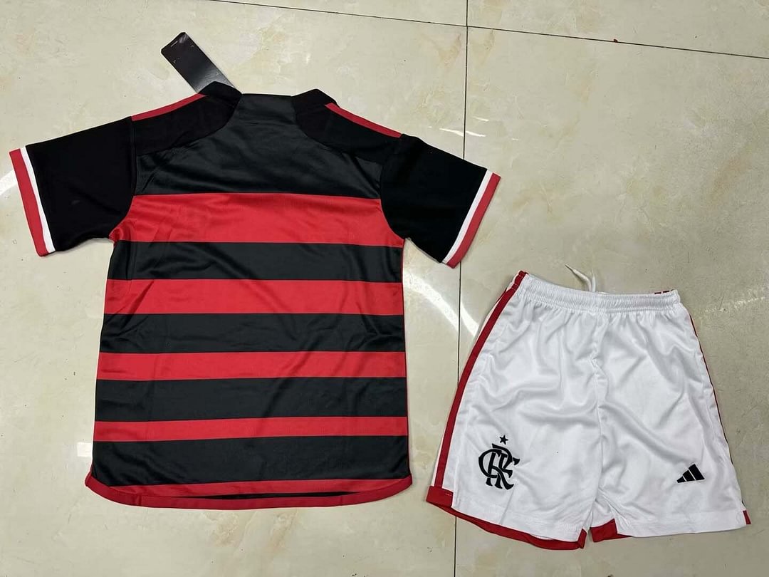 24/25 Flamengo Home Jersey Kids Size Suit-mysite Custom Football Kit- Nextkits
