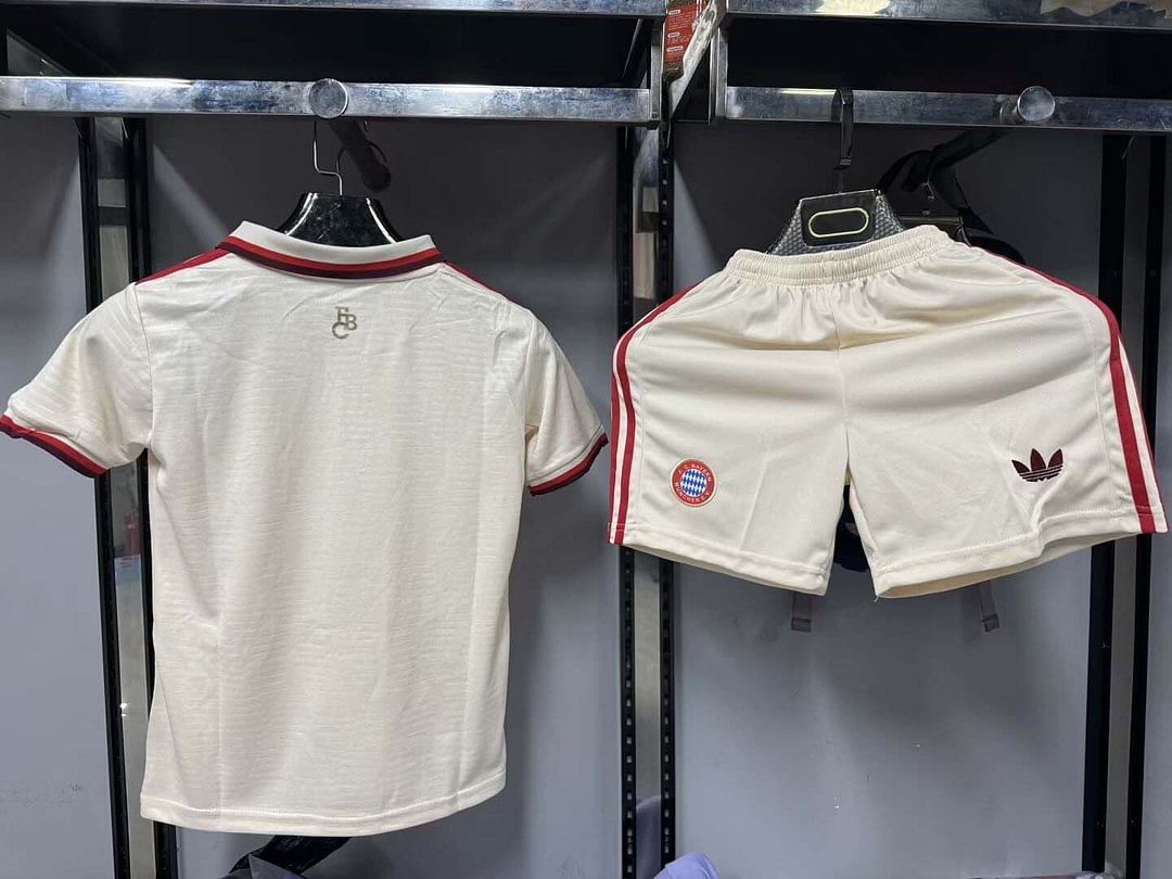 24/25 Bayern Munich Third Away Football Jersey Kids Size Suit-mysite Custom Football Kit- Nextkits