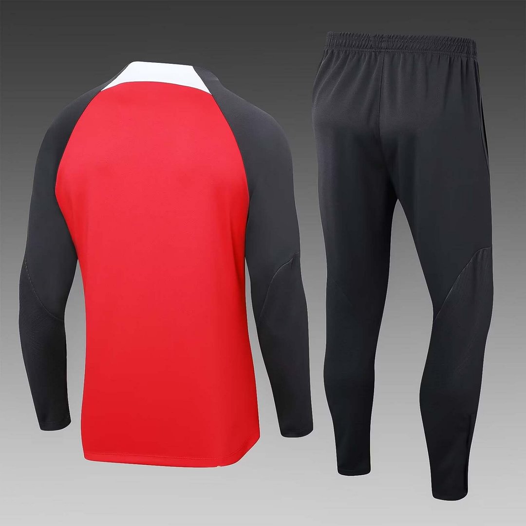 2024 Liverpool Half-Pull Training Suit Red Jersey Set-mysite Custom Football Kit- Nextkits