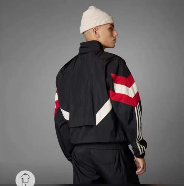 24/25 Manchester United Jersey Windbreaker Black-mysite Custom Football Kit- Nextkits