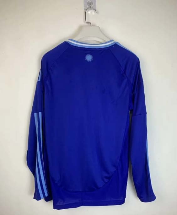 2024 Long Sleeve Argentina Away Football Shirt-mysite Custom Football Kit- Nextkits