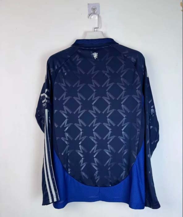 24/25 Long Sleeve Manchester United Away Football Shirt-mysite Custom Football Kit- Nextkits