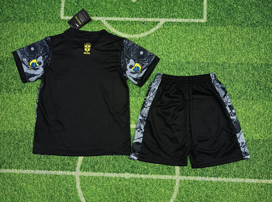 24/25 Brazil Special Edition Football Shirt Kids Size Suit-mysite Custom Football Kit- Nextkits